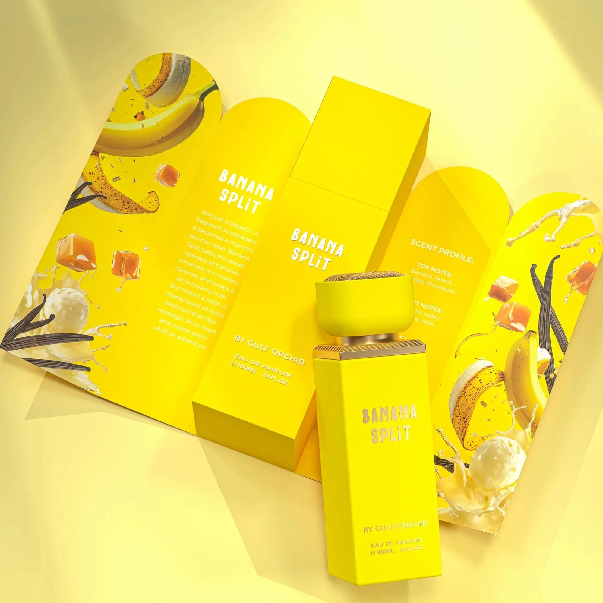 Gulf Orchid Banana Split Eau De Parfum 100ml Spray - Image 4