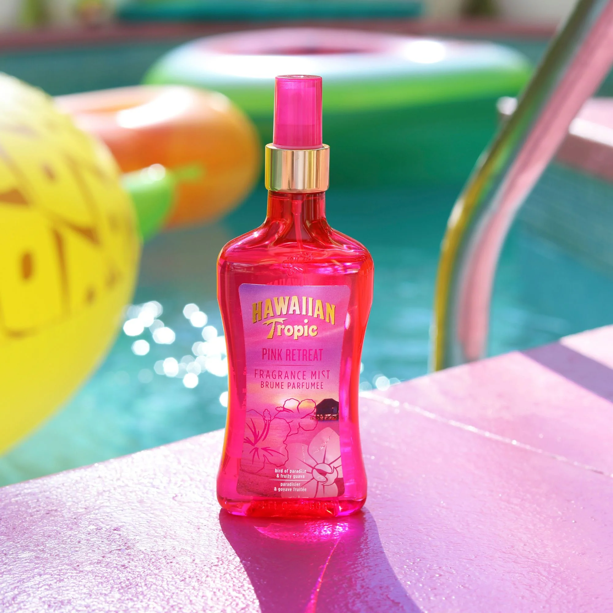 Hawaiian Tropic Pink Retreat Body Mist 250ml Spray - Image 3
