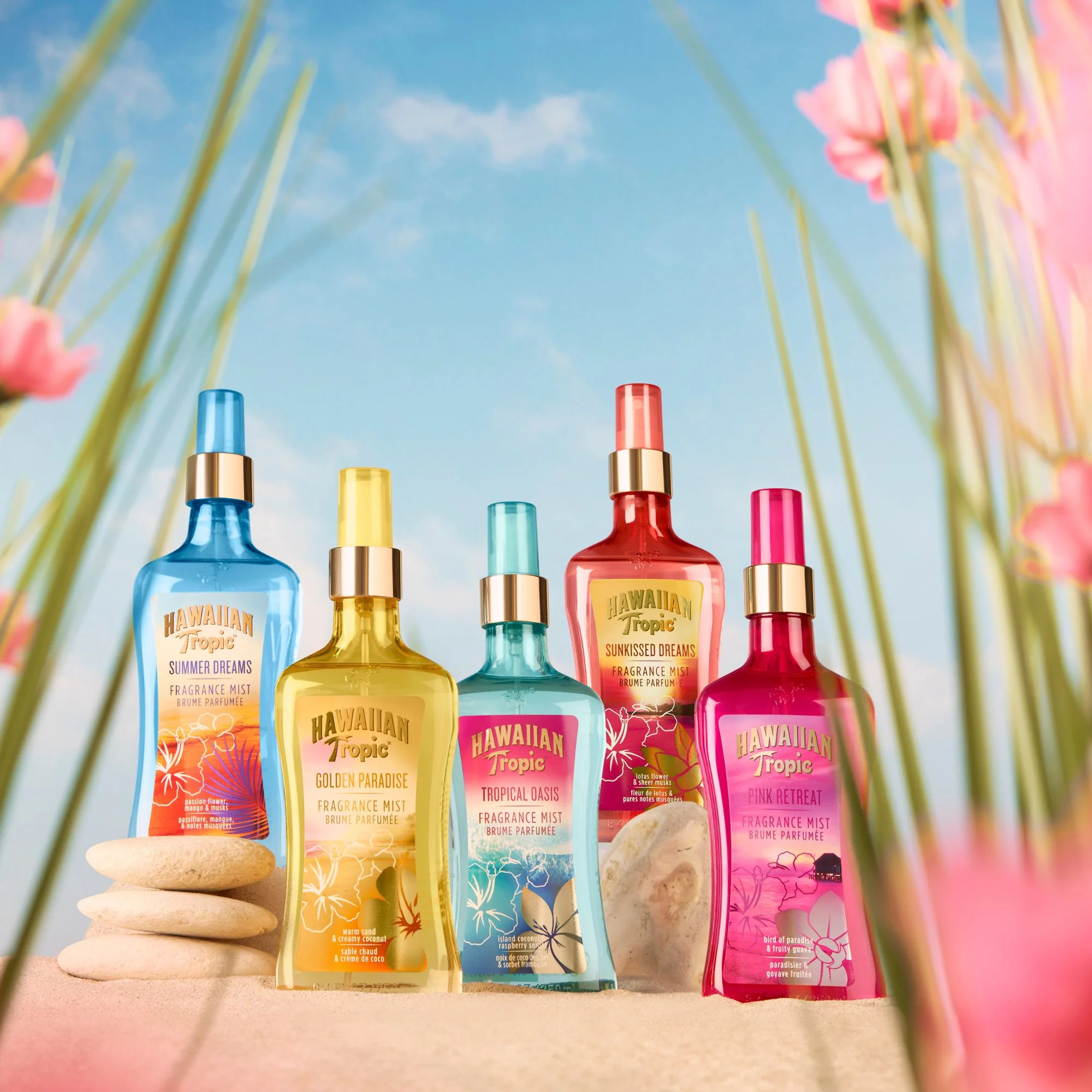Hawaiian Tropic Pink Retreat Body Mist 250ml Spray - Image 4