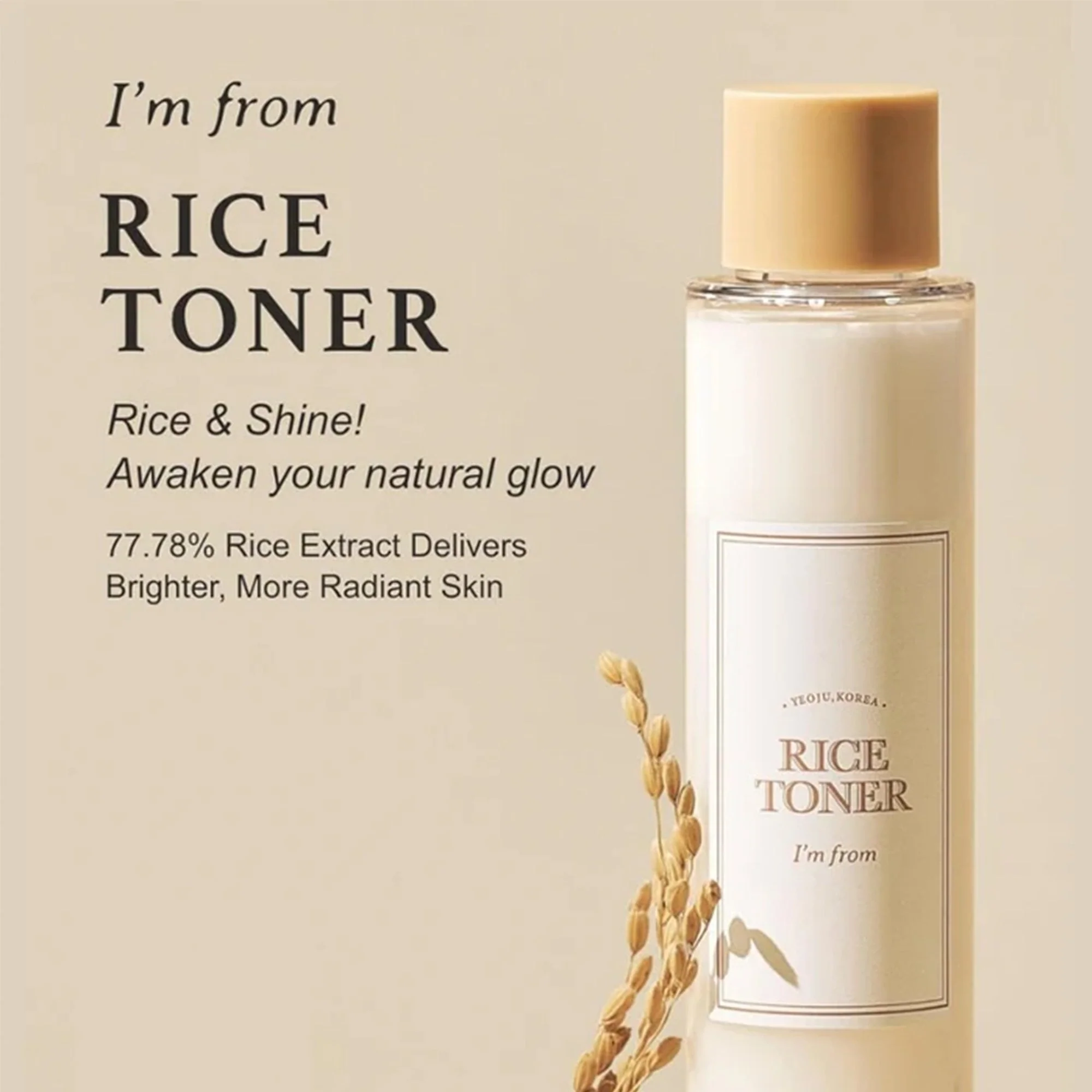 I'm From Rice Toner 150ml Bottle - Image 3
