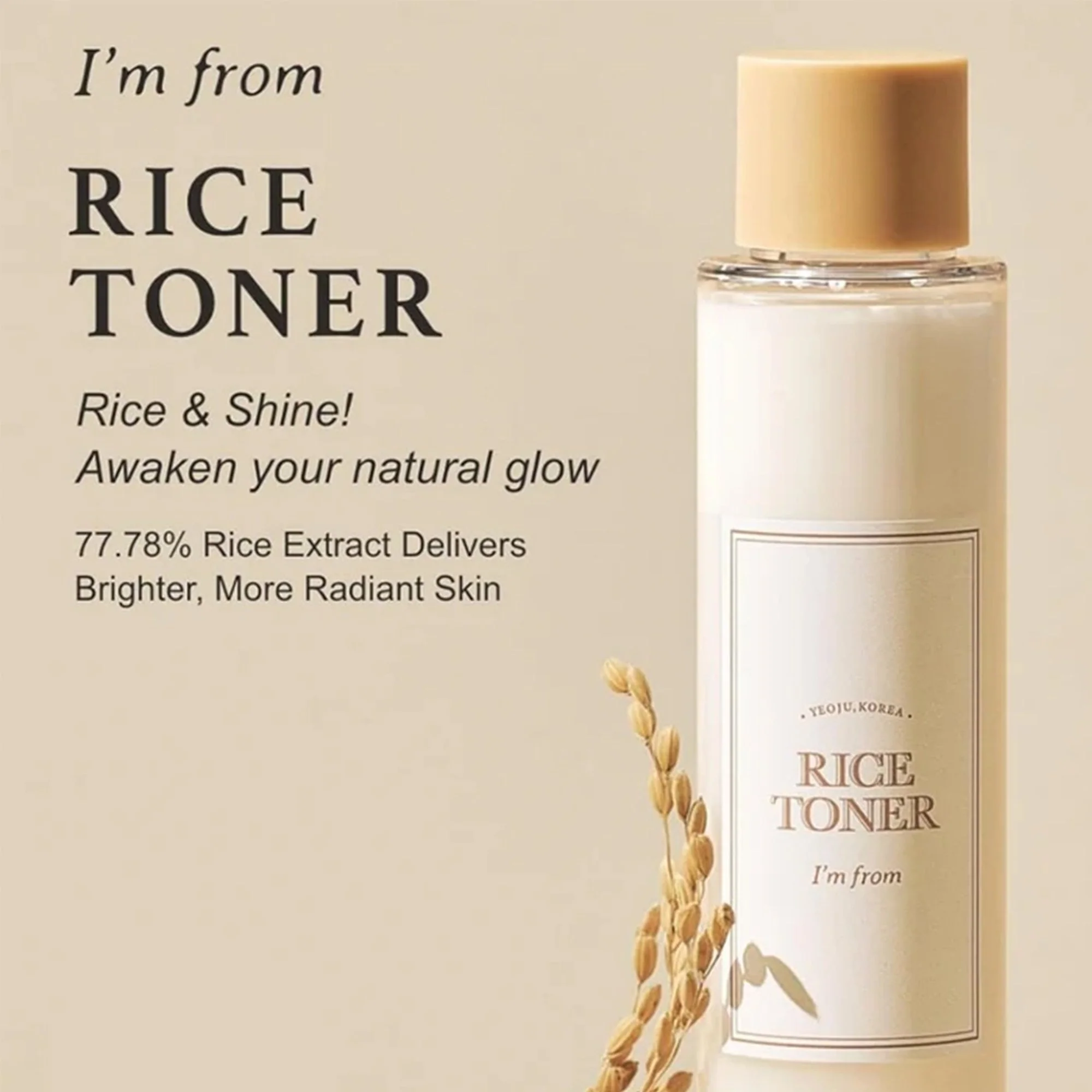 I'm From Rice Toner 30ml Bottle - Image 3