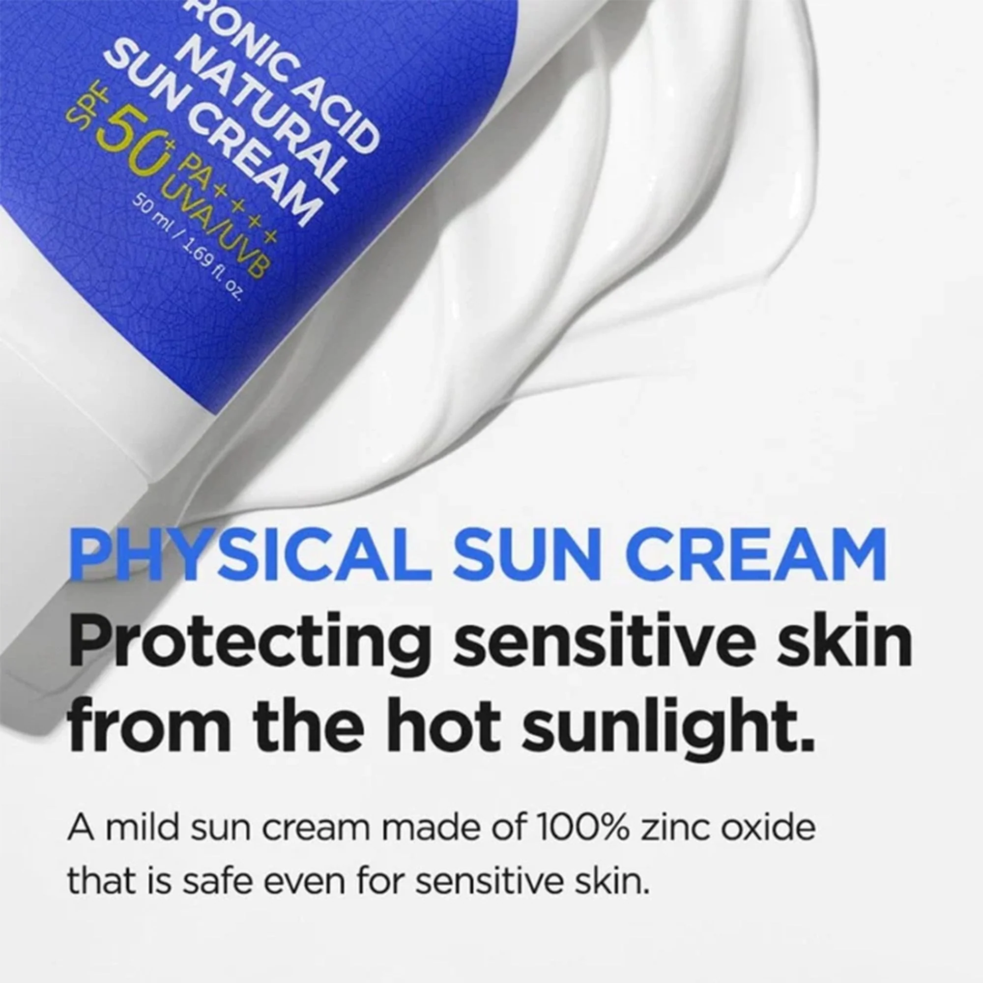 Isntree Hyaluronic Acid Sun Cream 50ml - SPF 50 UVA/UVB - Image 5