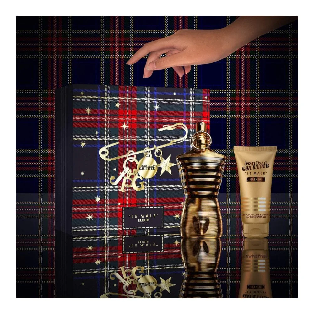 Jean Paul Gaultier Le Male Elixir Eau De Parfum 125ml & Shower Gel 75ml Gift Set - Image 3