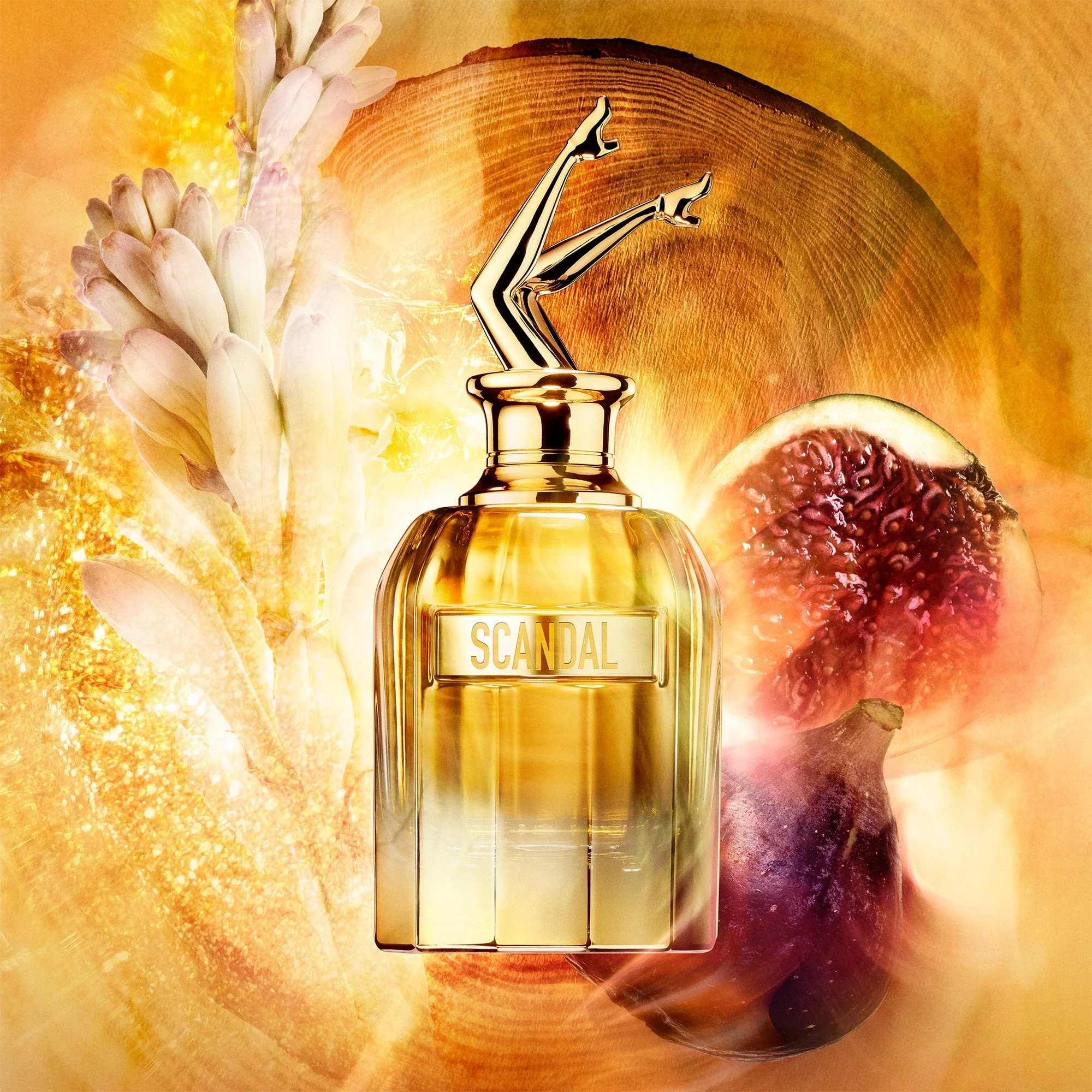 Jean Paul Gaultier Scandal Absolu Eau De Parfum 80ml & Travel Spray 10ml & Body Lotion 75ml Gift Set - Image 5