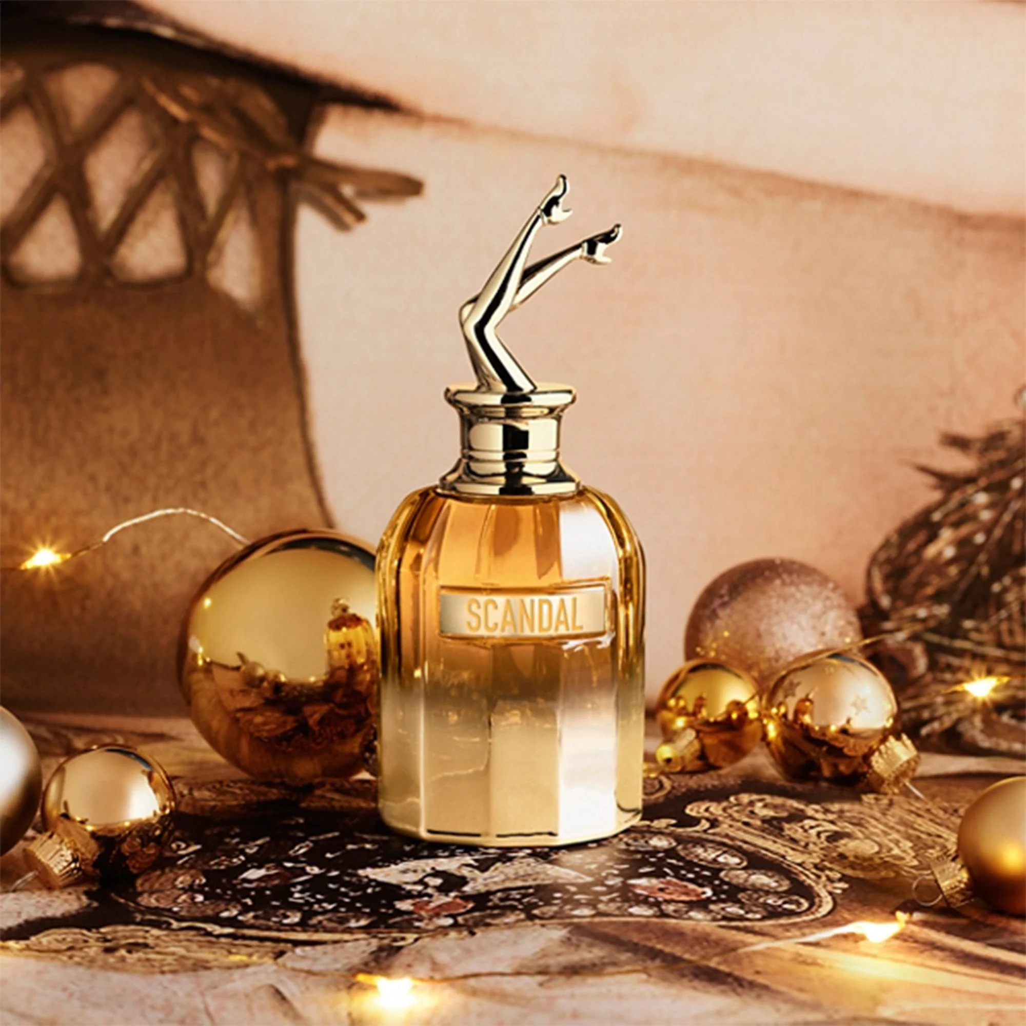 Jean Paul Gaultier Scandal Absolu Eau De Parfum 80ml & Travel Spray 10ml & Body Lotion 75ml Gift Set - Image 6