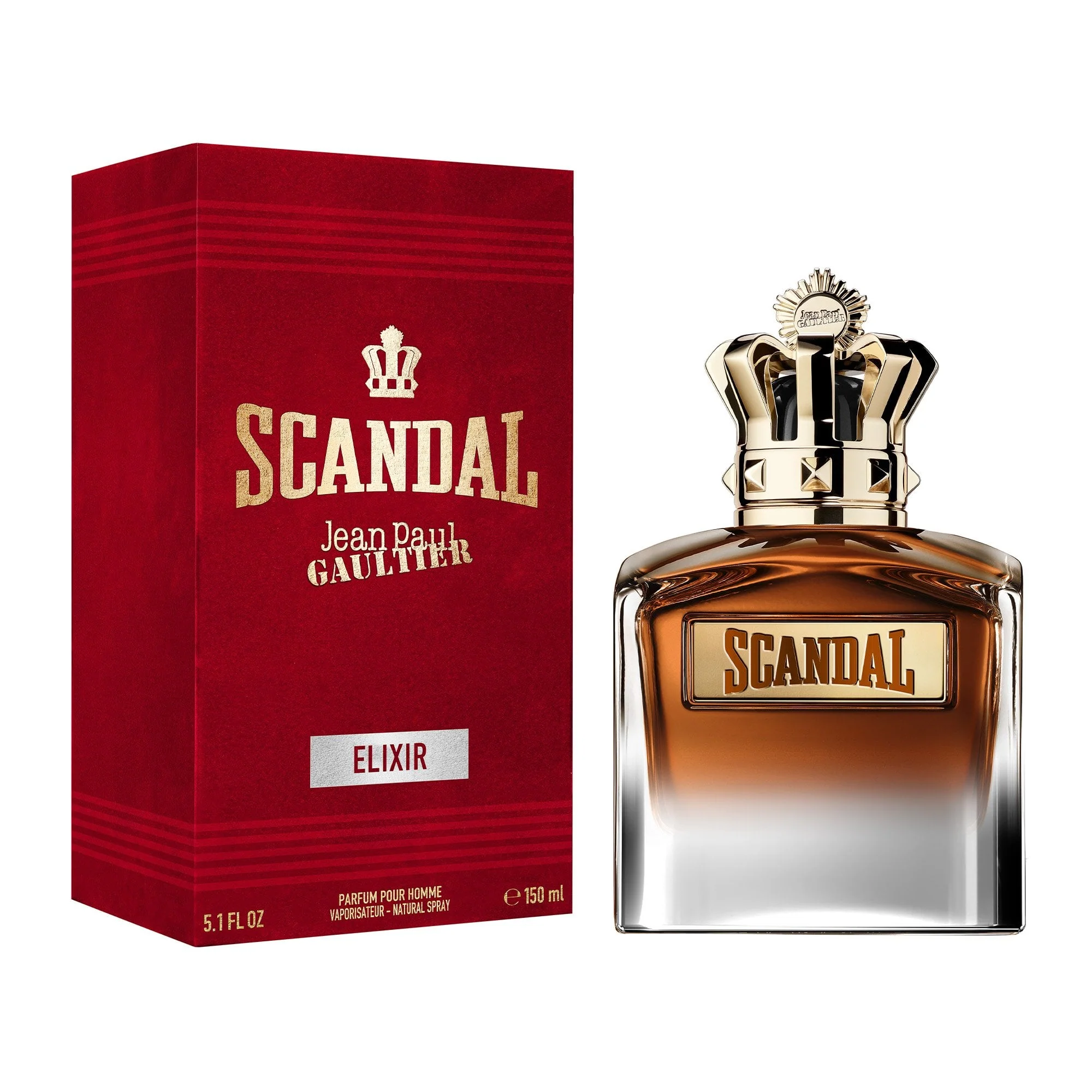 Jean Paul Gaultier Scandal Elixir Pour Homme Parfum 150ml Spray - Image 2
