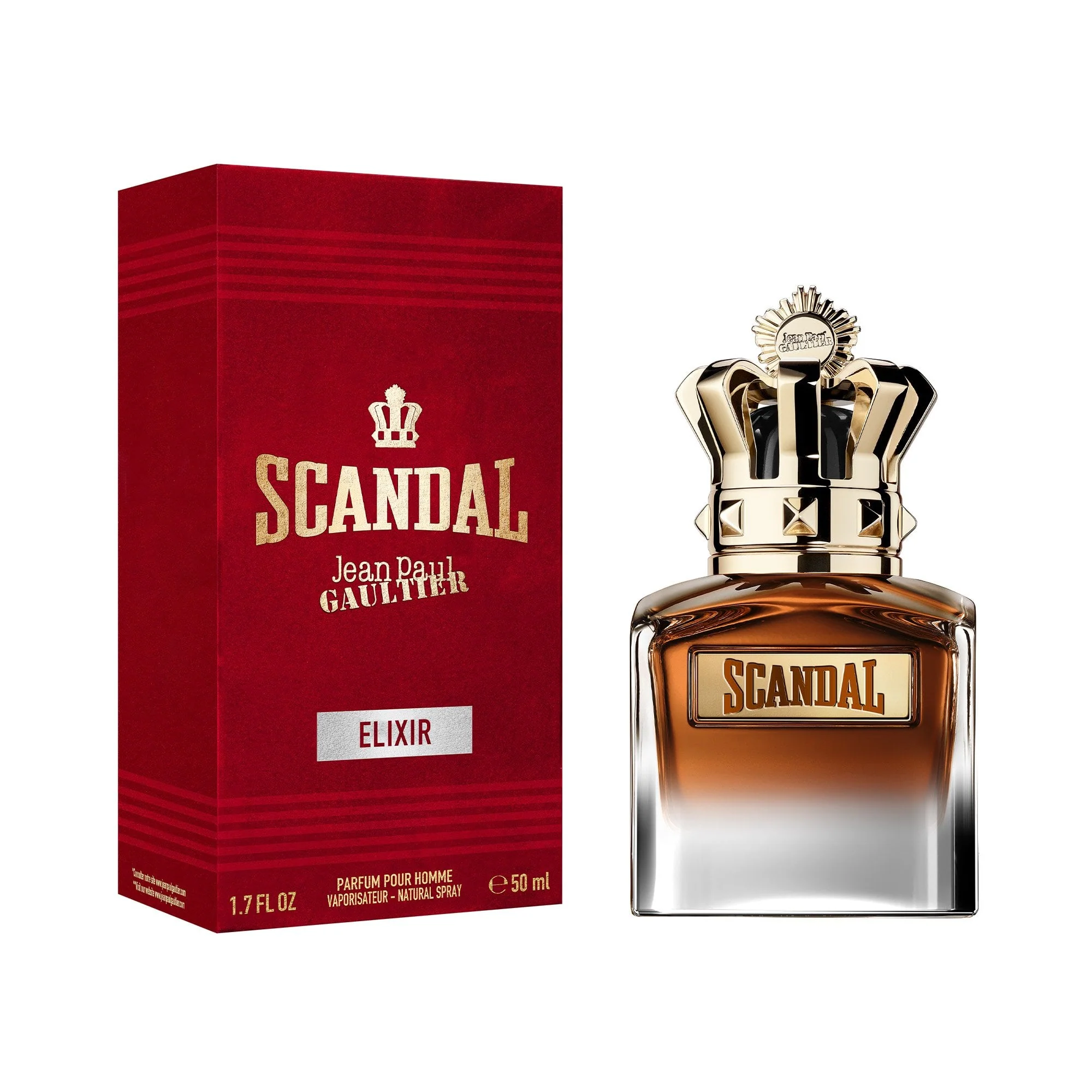 Jean Paul Gaultier Scandal Elixir Pour Homme Parfum 50ml Spray - Image 2