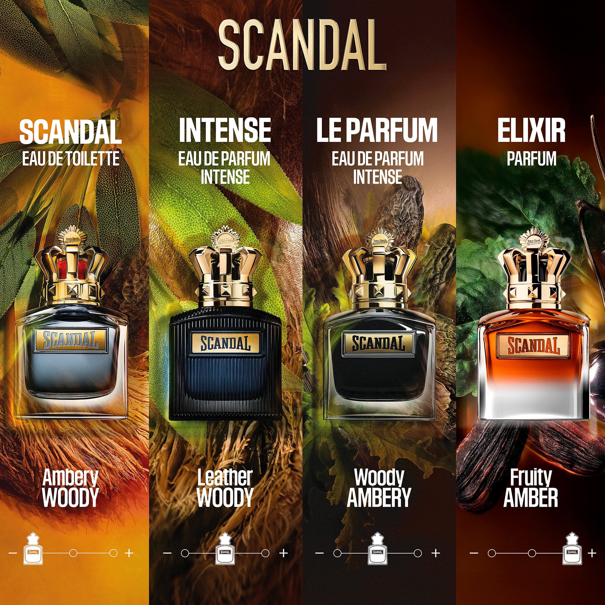 Jean Paul Gaultier Scandal Elixir Pour Homme Parfum 50ml Spray - Image 5