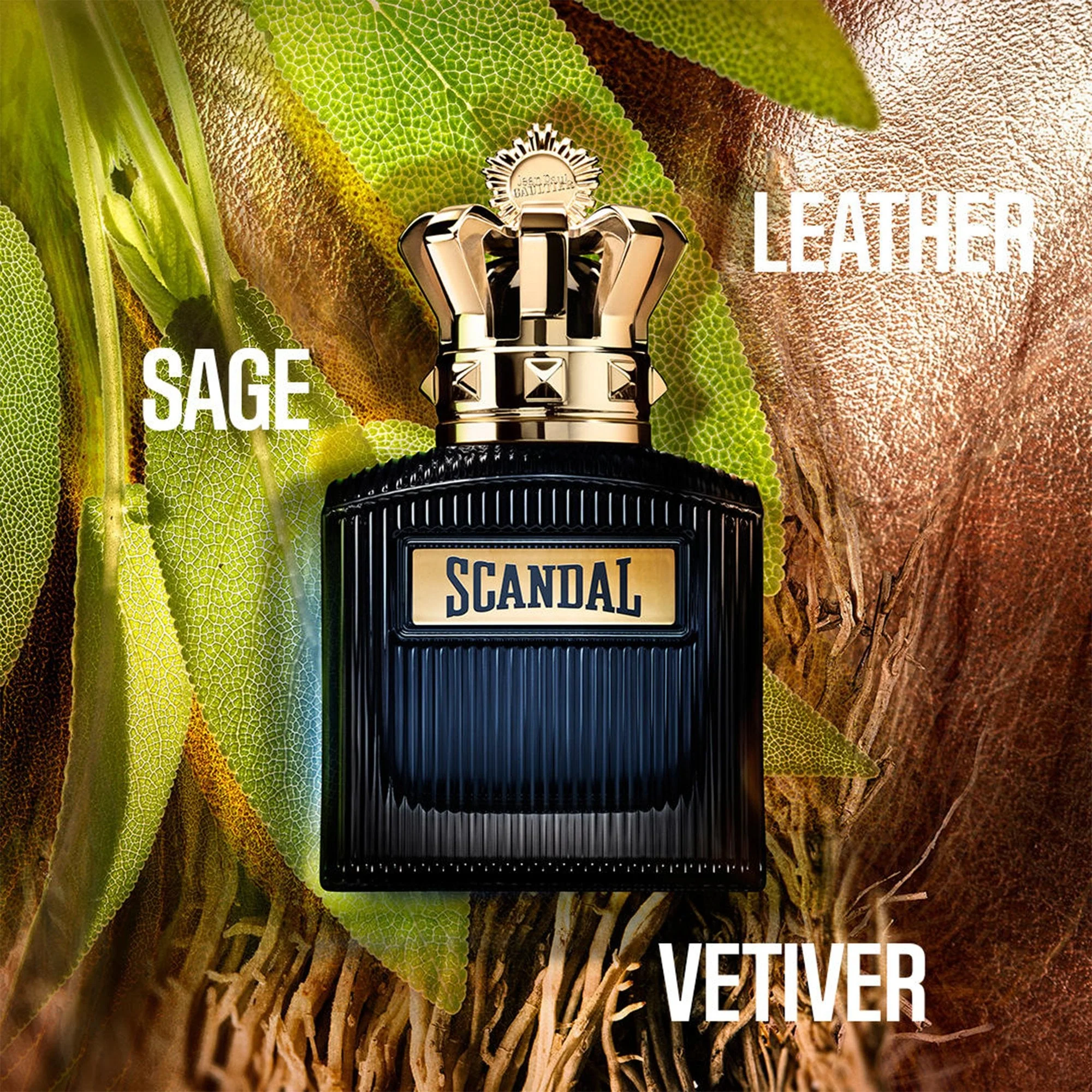 Jean Paul Gaultier Scandal Intense Pour Homme Eau De Parfum Intense 100ml Spray - Image 4
