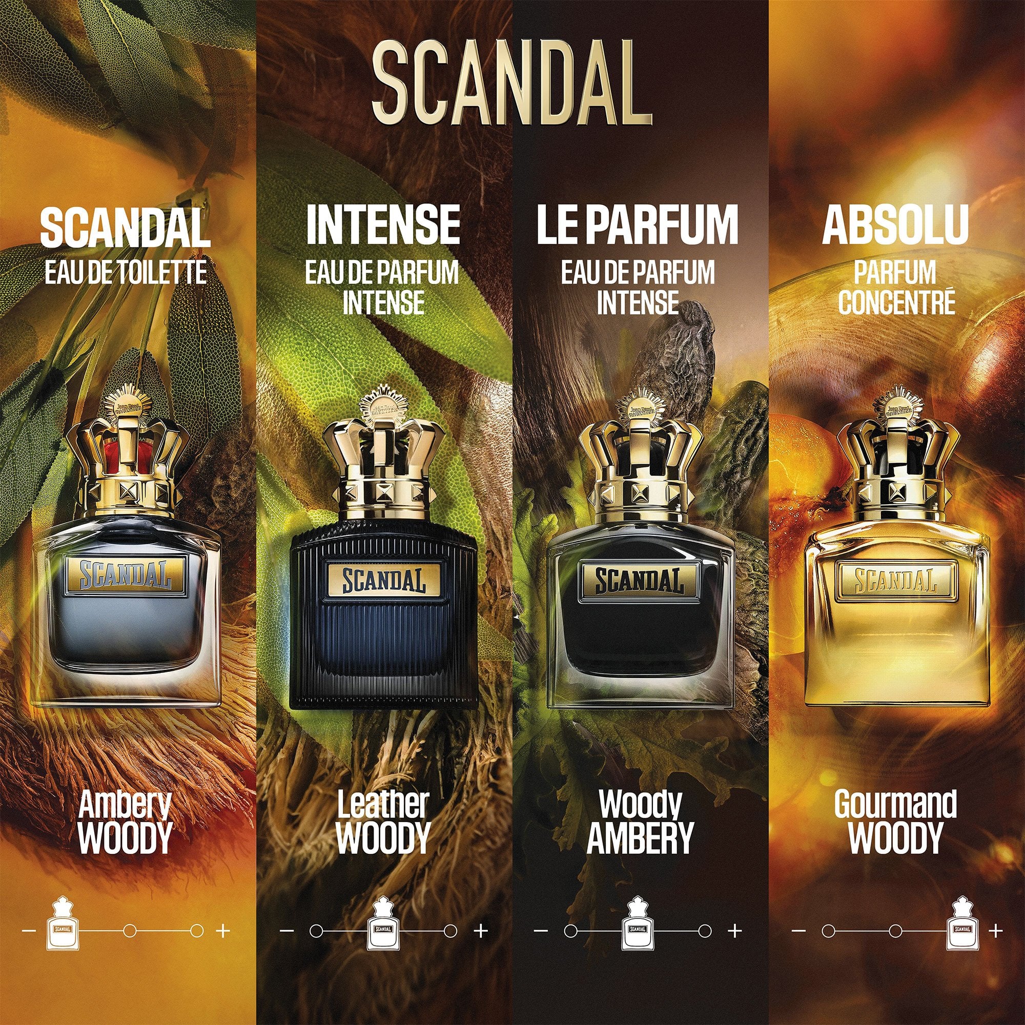 Jean Paul Gaultier Scandal Intense Pour Homme Eau De Parfum Intense 100ml Spray - Image 6