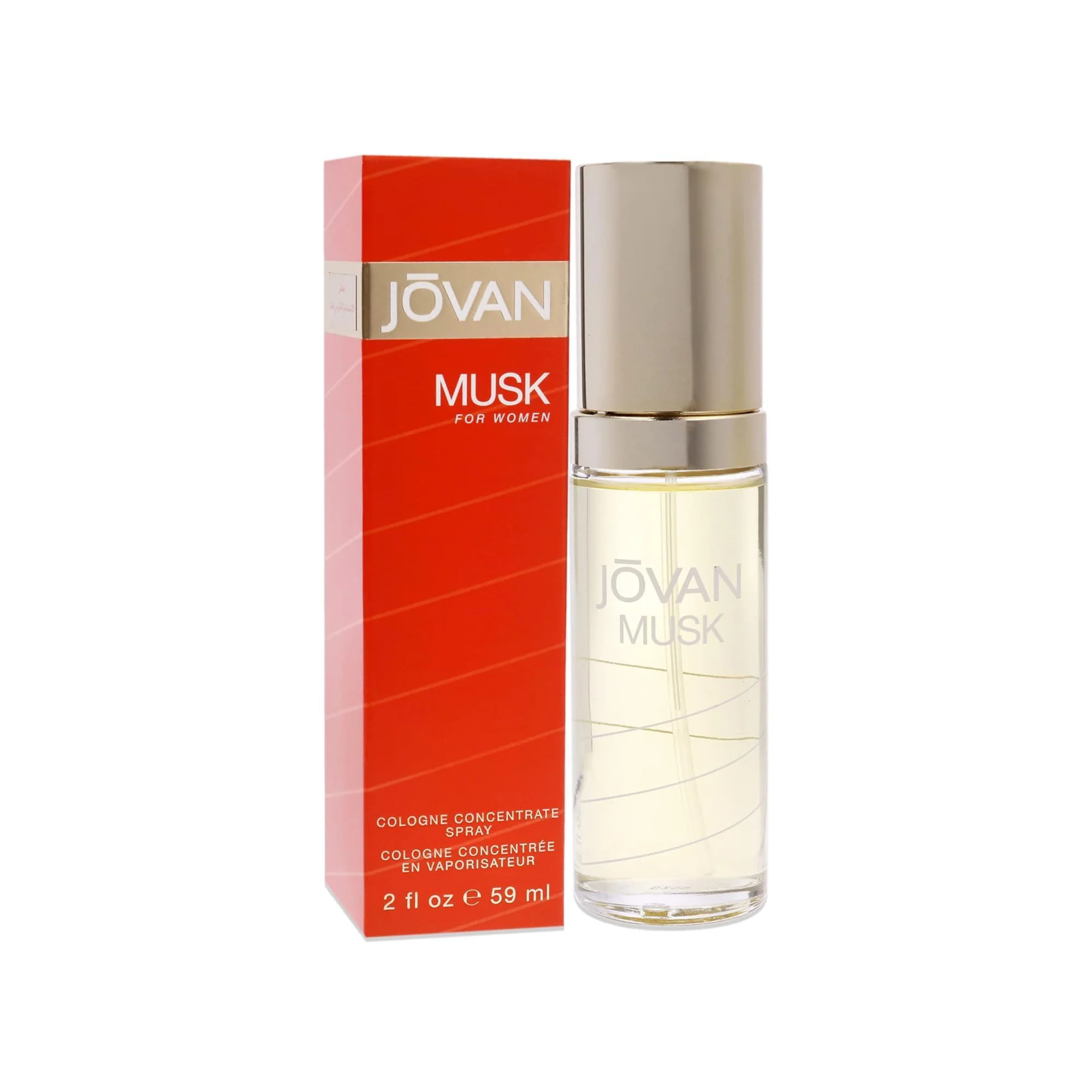 Jovan Musk Concentrated Cologne 59ml Spray - Image 2