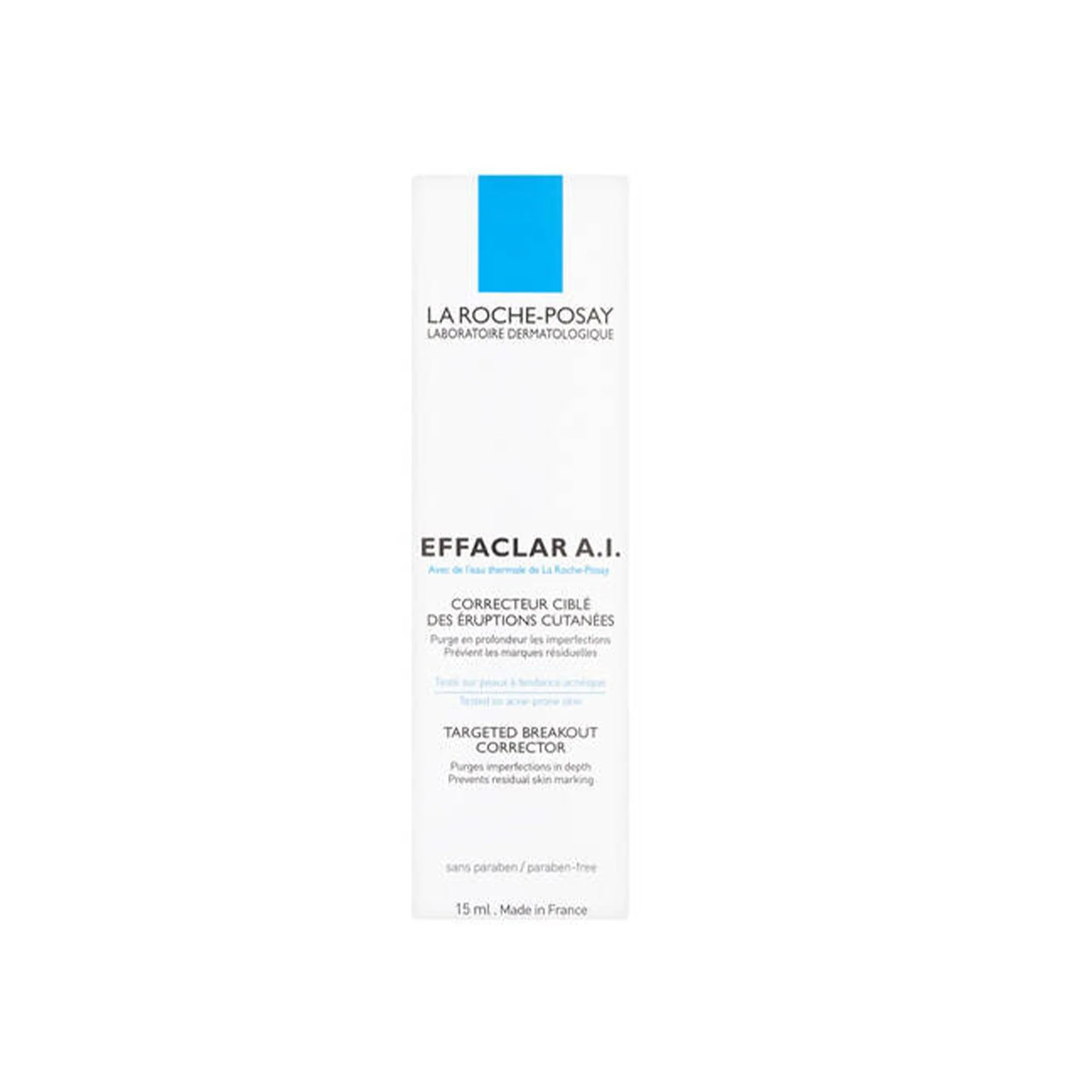 La Roche-Posay Effaclar A.I. Corrective Cream 15ml Tube - Image 3