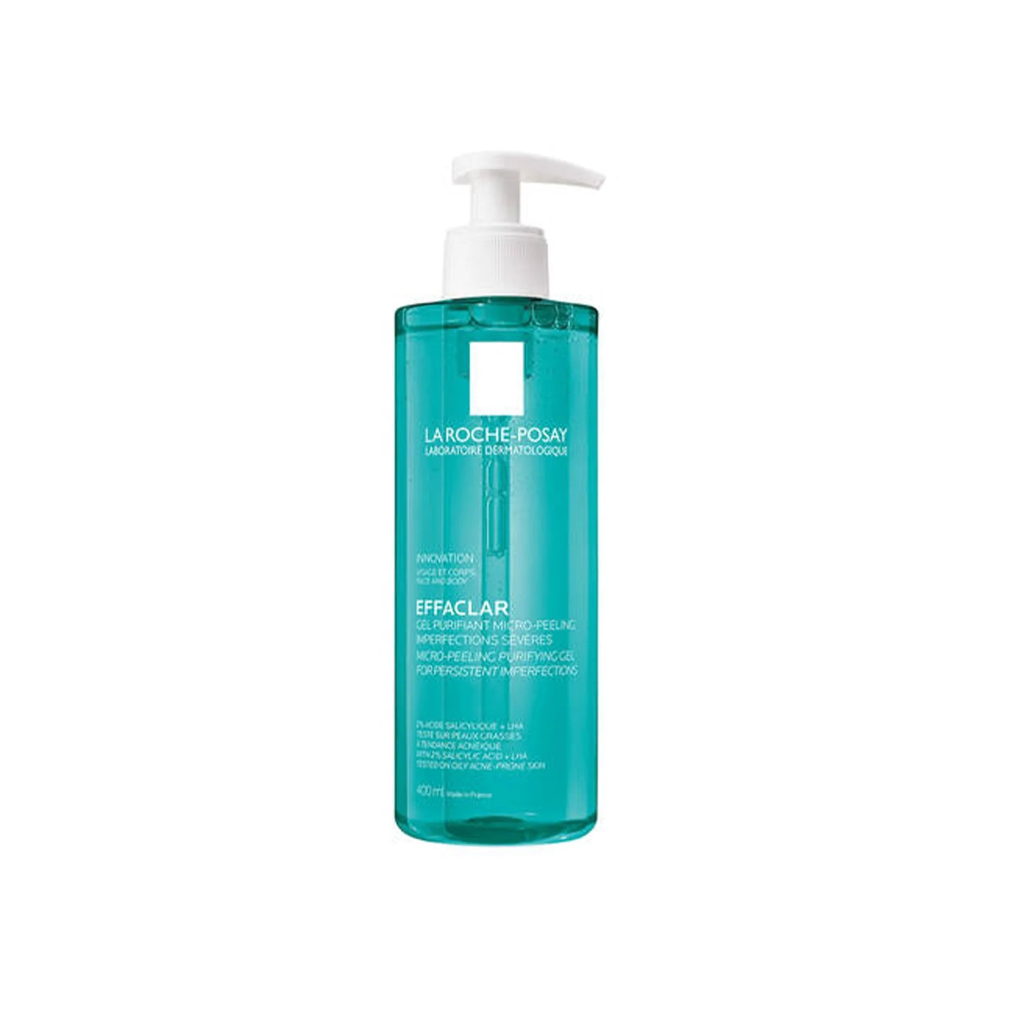 La Roche-Posay Effaclar Gel Purifiant Micro-Peeling 400ml Bottle - Image 2