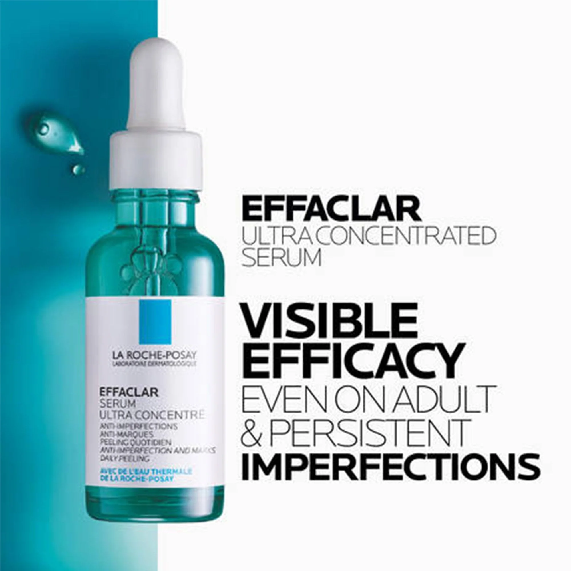 La Roche-Posay Effaclar Ultra Concentrated Serum 30ml Bottle - Image 3