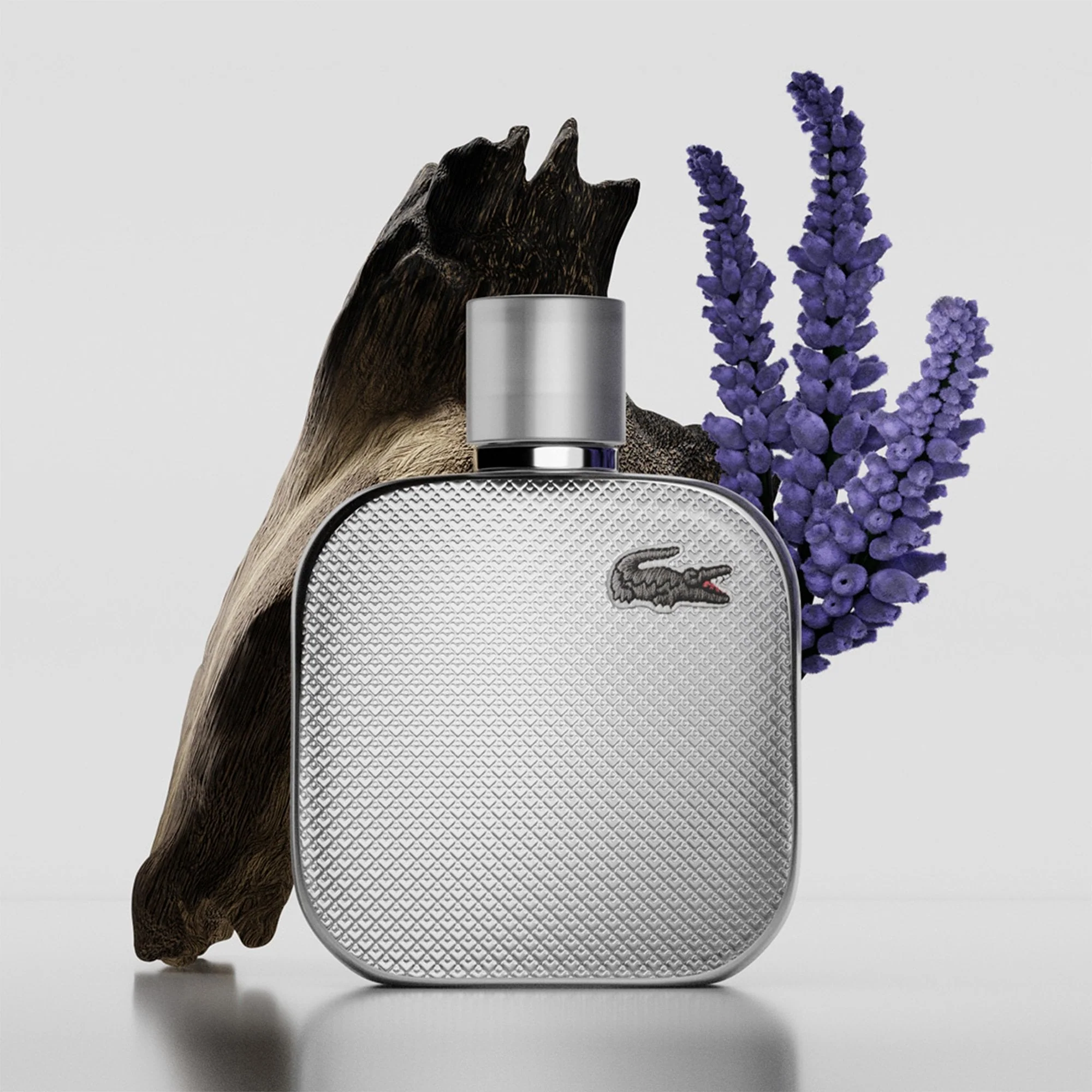 Lacoste L1212 Silver Grey Eau De Parfum 100ml Spray - Image 3
