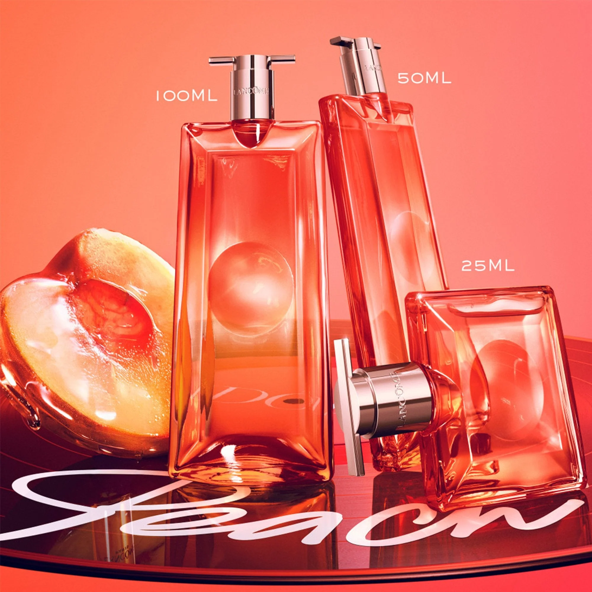 Lancome Idole Peach and Roses Eau De Parfum 100ml Spray - Image 5