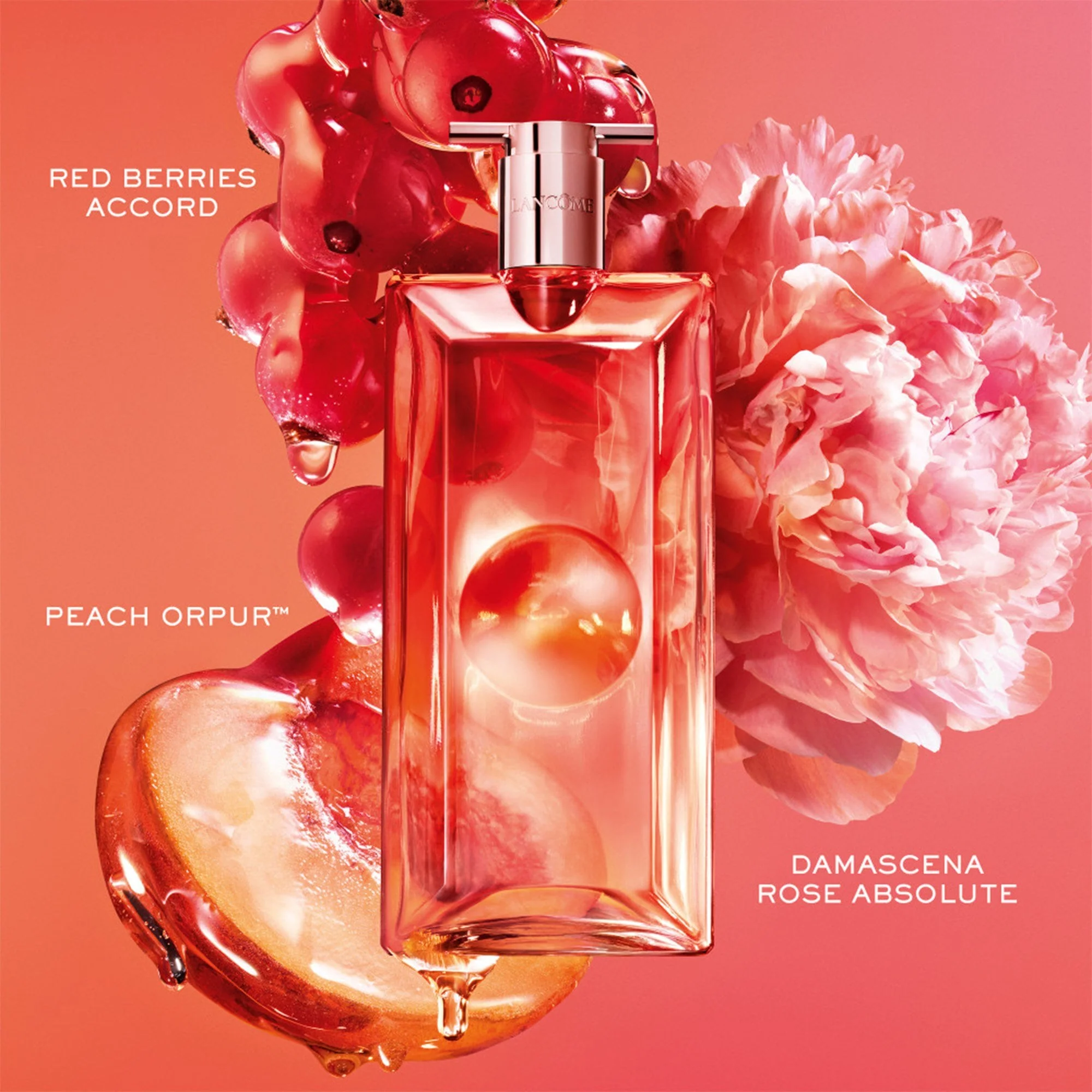 Lancome Idole Peach and Roses Eau De Parfum 50ml Spray - Image 3
