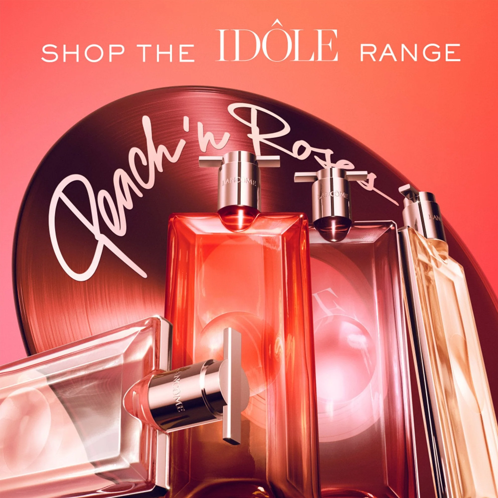 Lancome Idole Peach and Roses Eau De Parfum 50ml Spray - Image 9