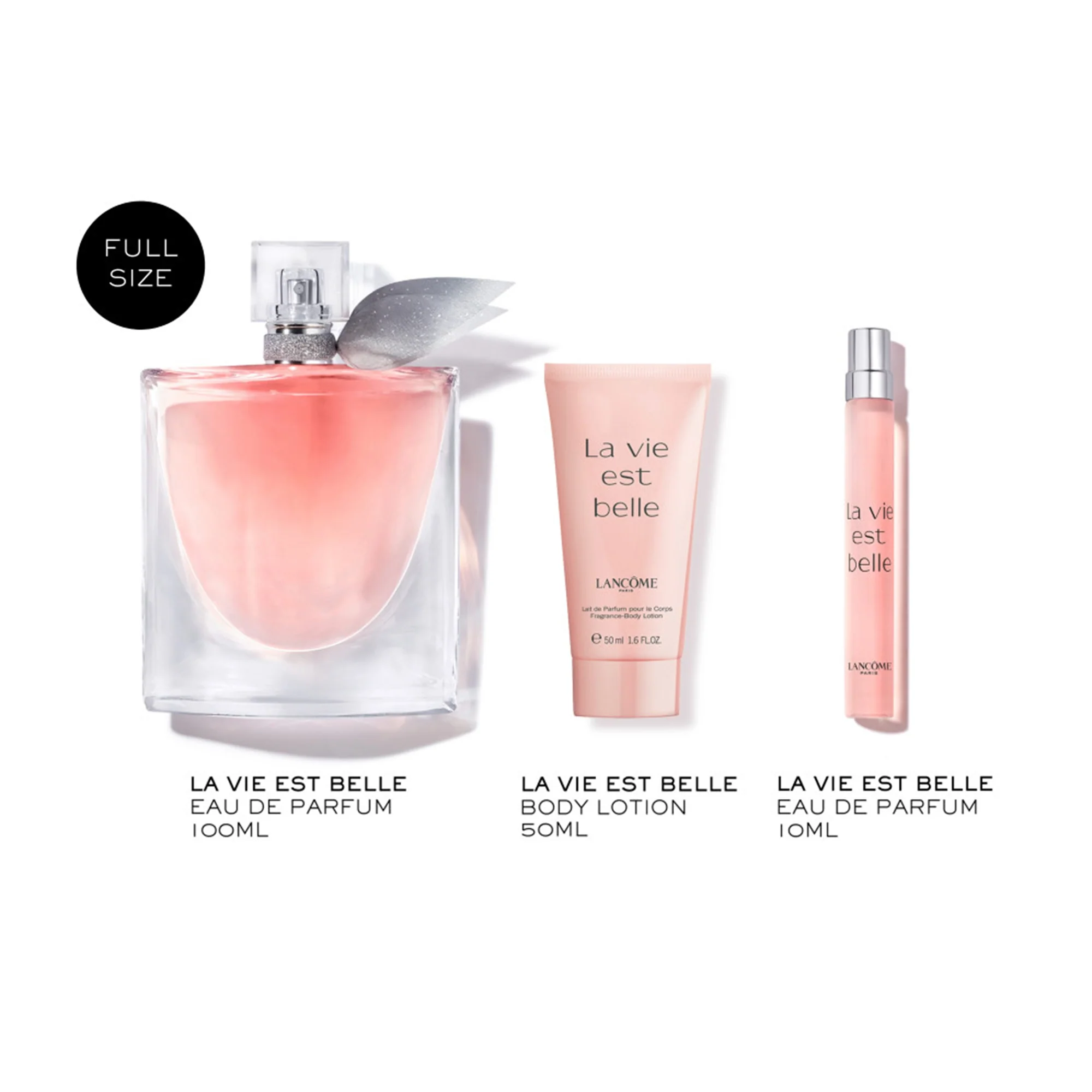 Lancome La Vie Est Belle Eau De Parfum 100ml & Travel Spray 10ml & Lotion 50ml Gift Set - Image 2