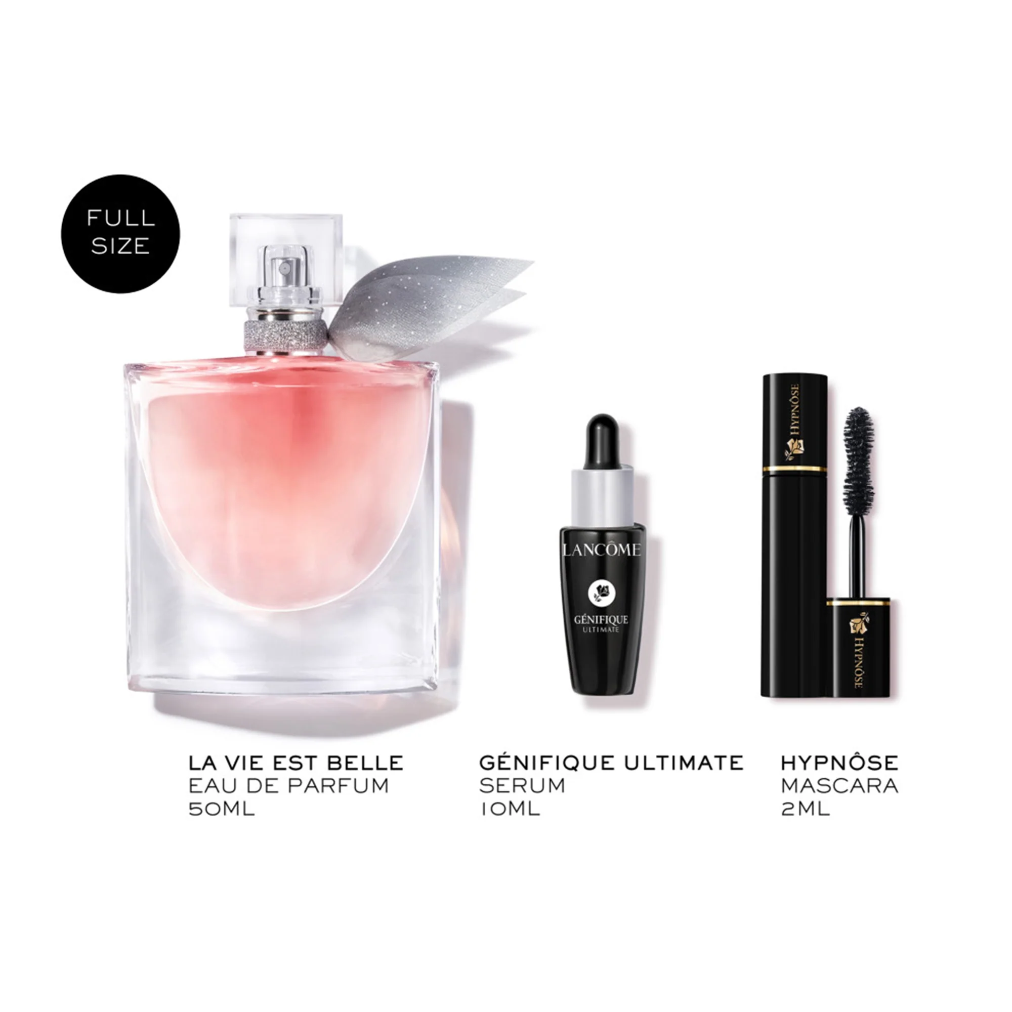 Lancome La Vie Est Belle Eau De Parfum 50ml & Genifique Serum 10ml & Mascara Gift Set - Image 2