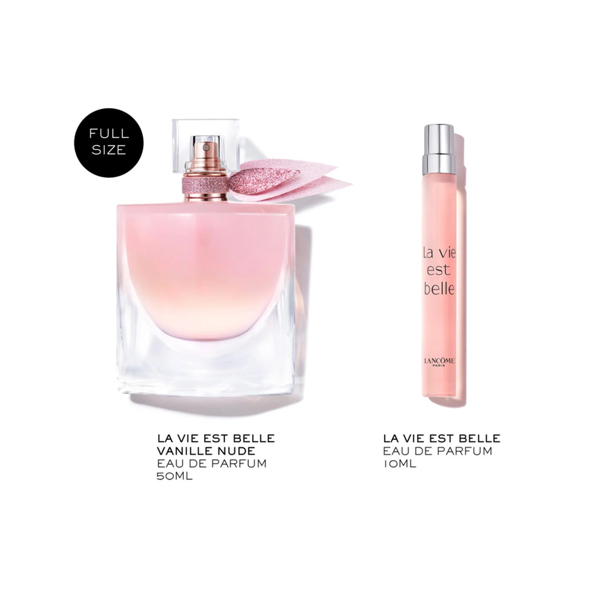 Lancome La Vie Est Belle Vanilla Nude Eau De Parfum 50ml & Travel Spray 10ml Gift Set - Image 2