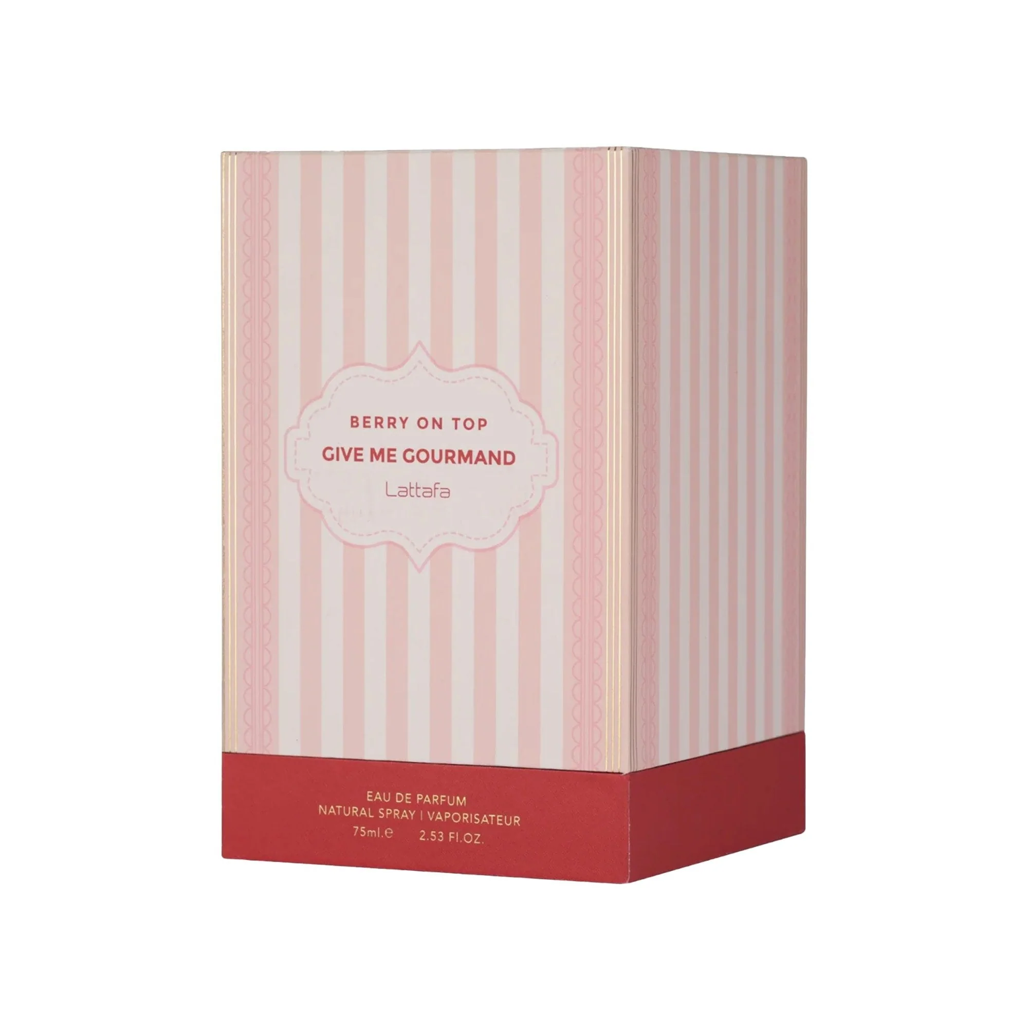 Lattafa Give Me Gourmand Berry On Top Eau De Parfum 75ml Spray - Image 3