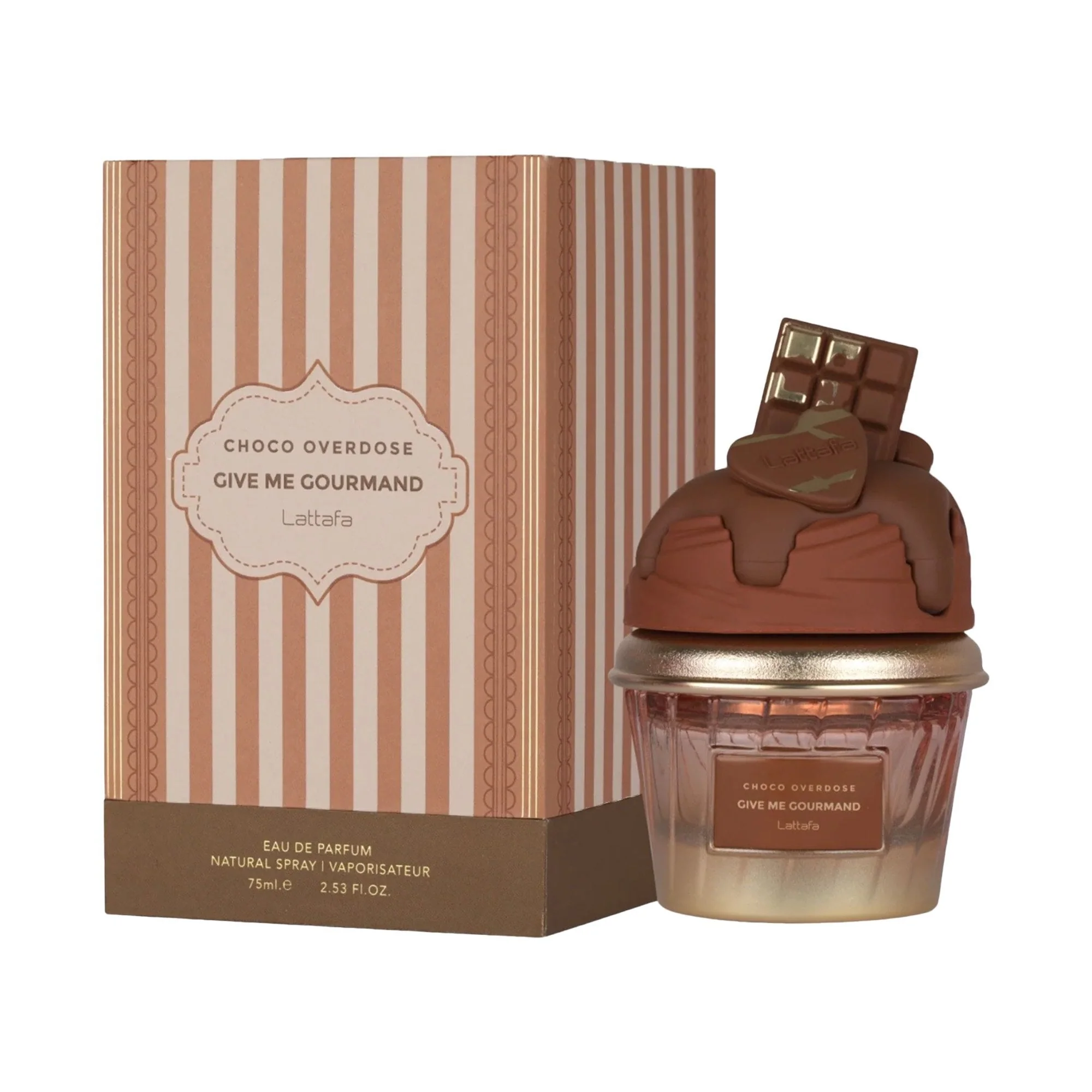 Lattafa Give Me Gourmand Choco Overdose Eau De Parfum 75ml Spray - Image 2