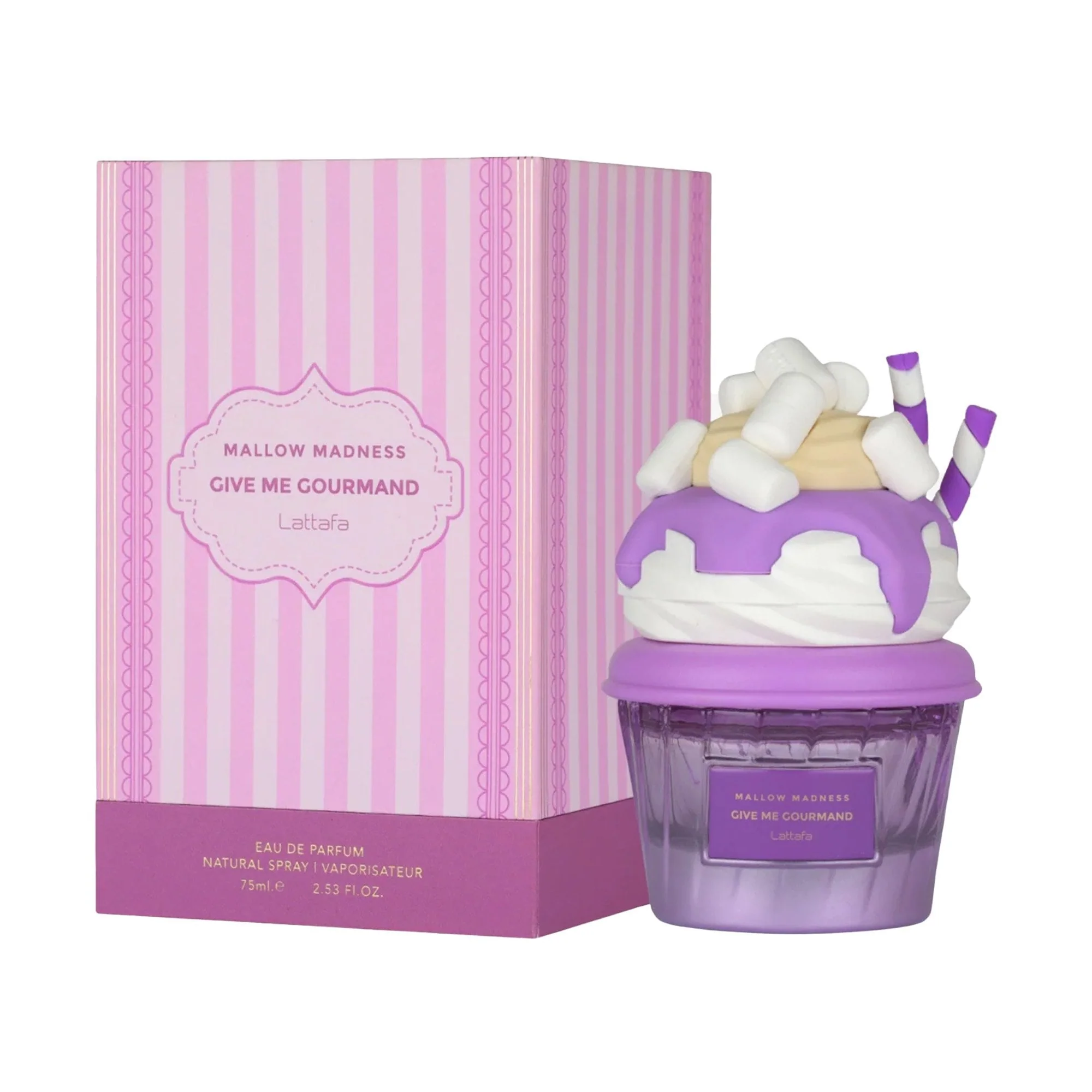 Lattafa Give Me Gourmand Mallow Madness Eau De Parfum 75ml Spray - Image 2