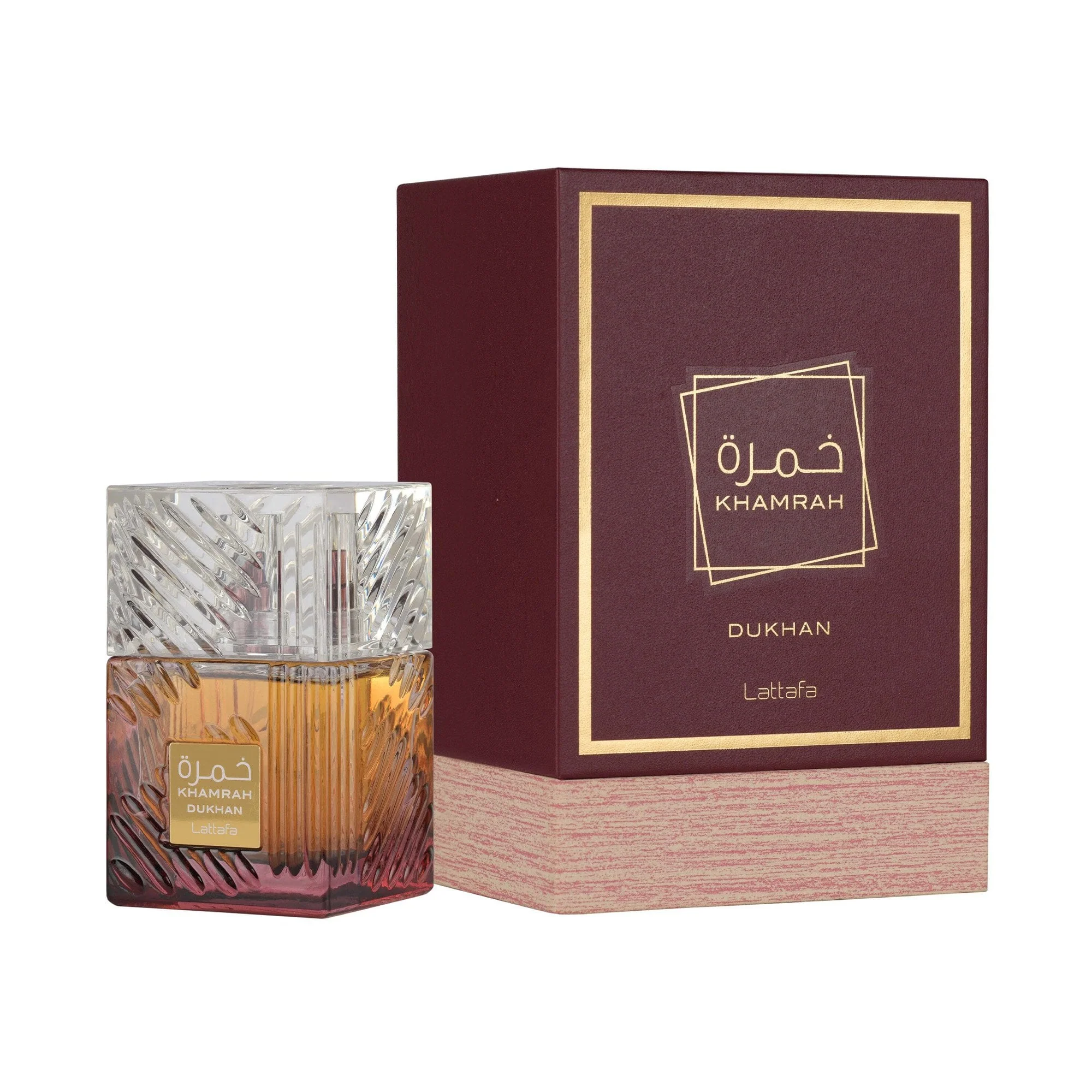 Lattafa Khamrah Dukhan Eau De Parfum 100ml Spray - Image 3