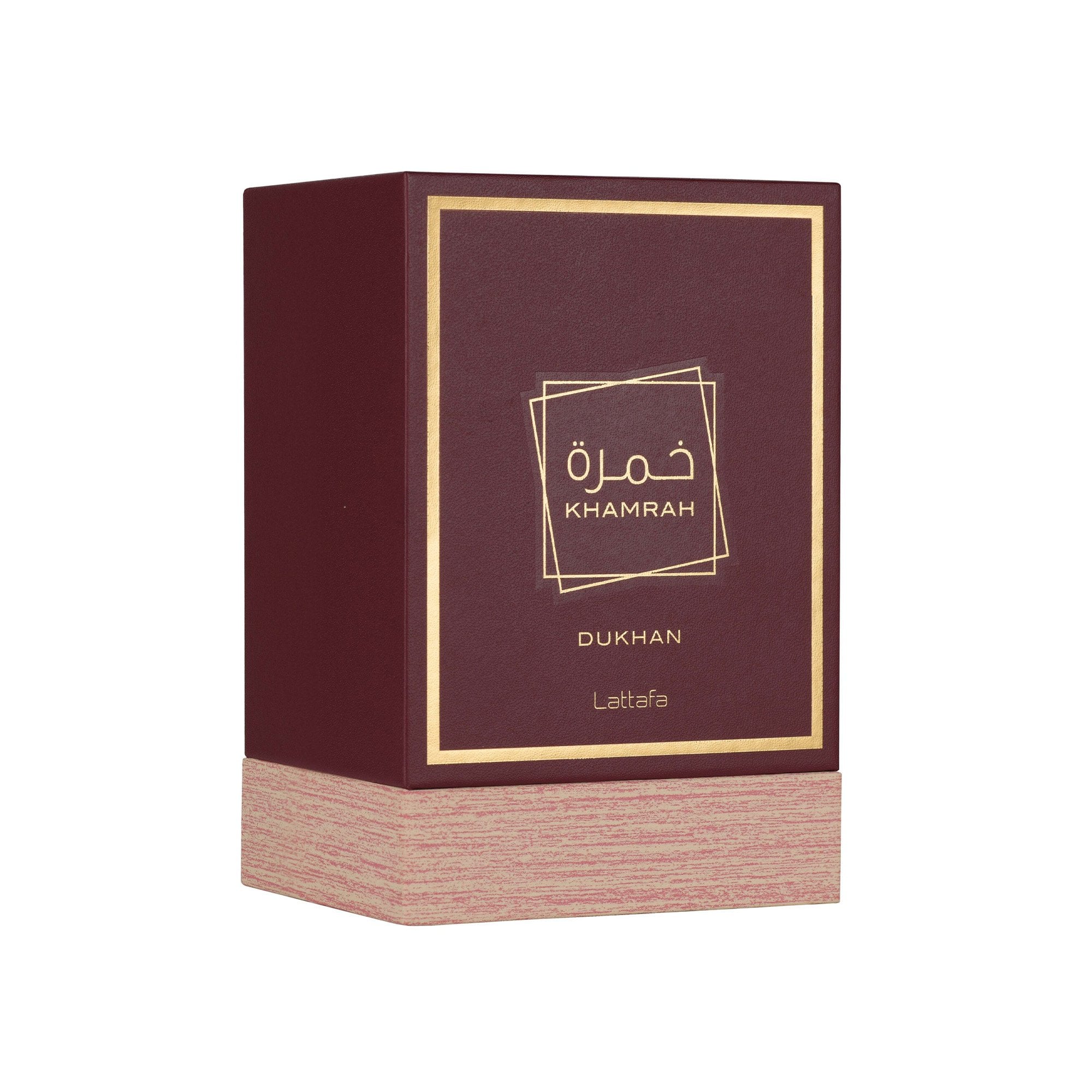 Lattafa Khamrah Dukhan Eau De Parfum 100ml Spray - Image 4