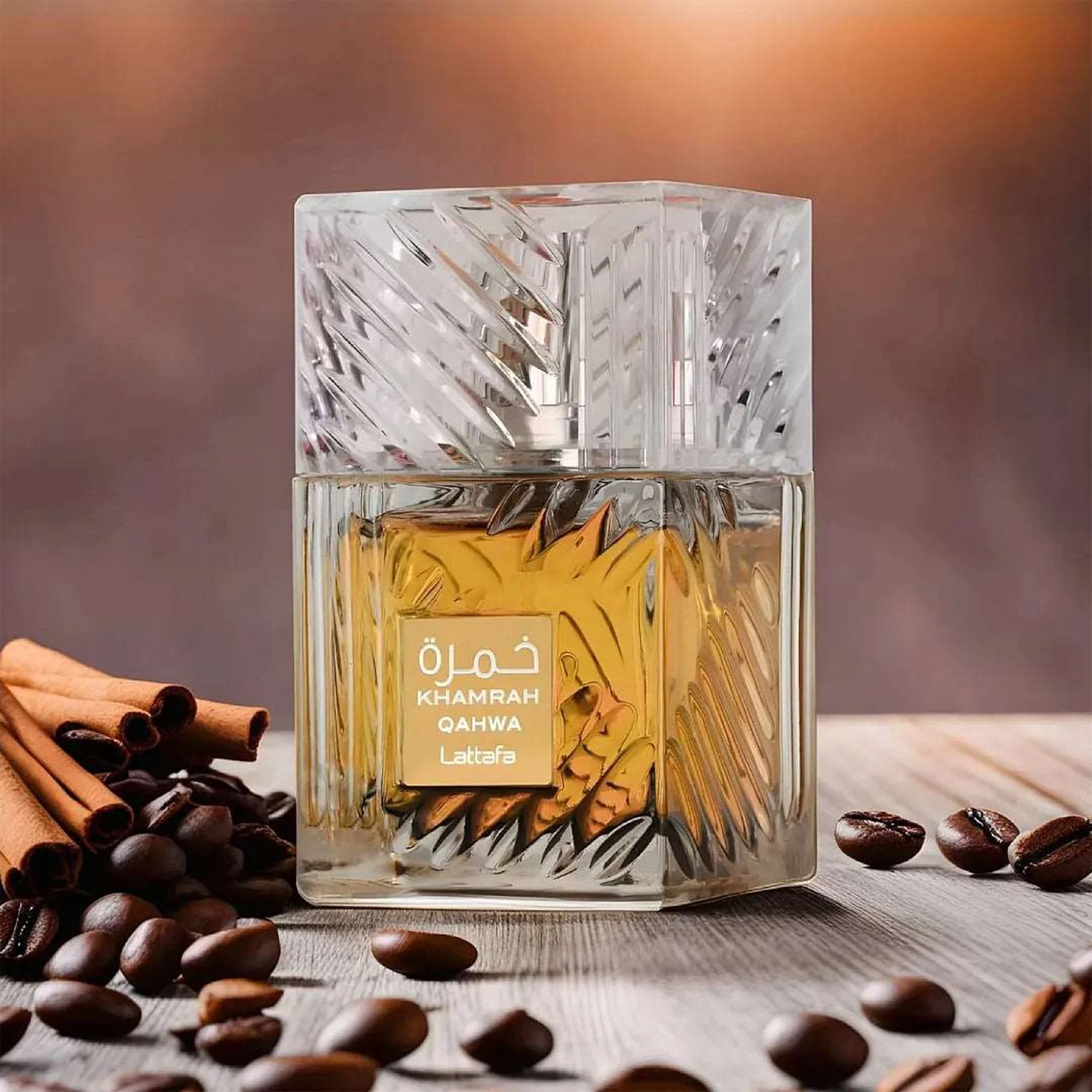 Lattafa Khamrah Qahwa Eau De Parfum 100ml Spray - Image 4