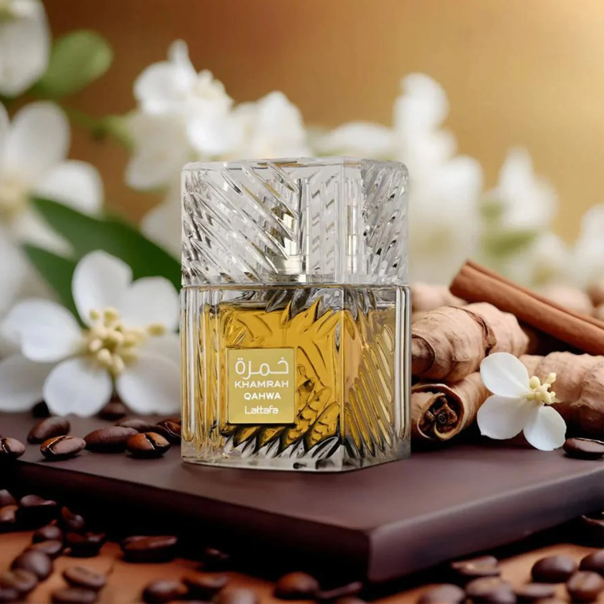 Lattafa Khamrah Qahwa Eau De Parfum 100ml Spray - Image 5