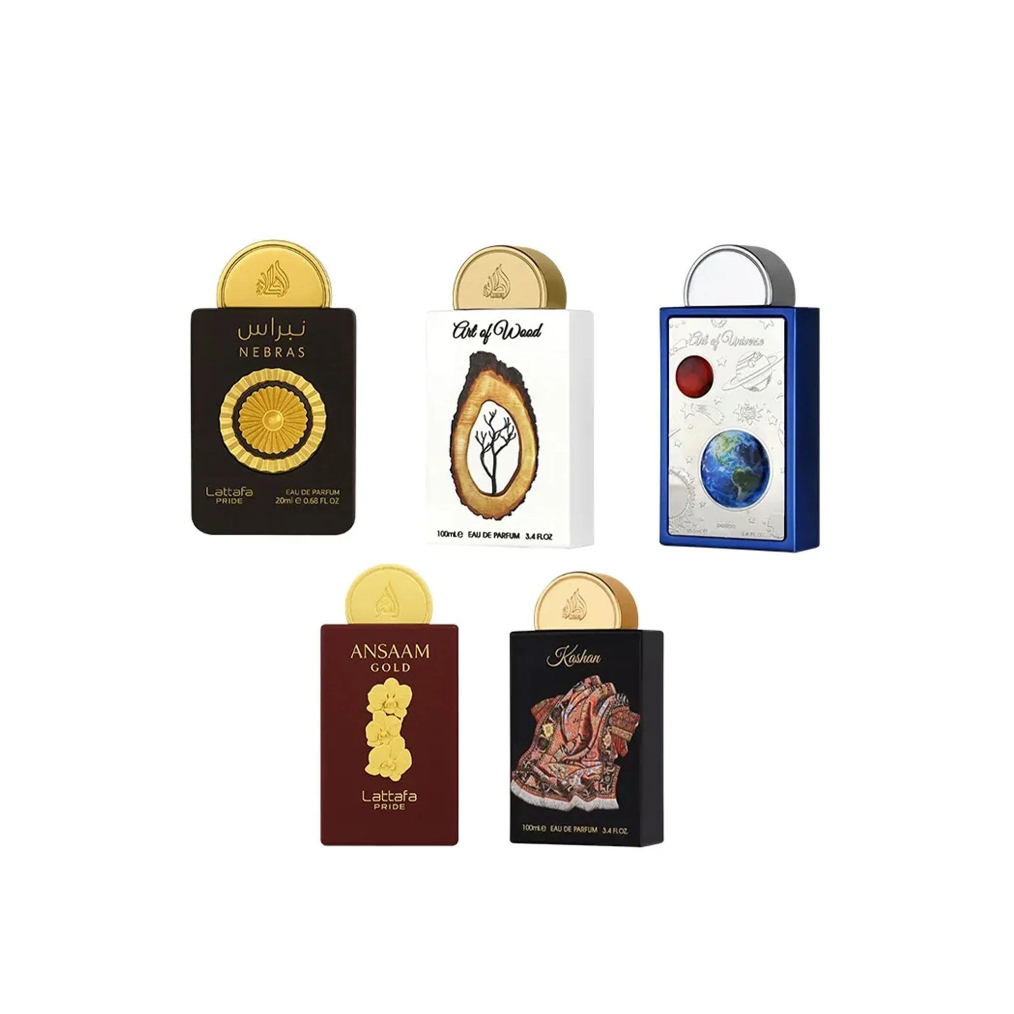 Lattafa Pride 03 Eau De Parfum 5pcs Gift Set - Image 4