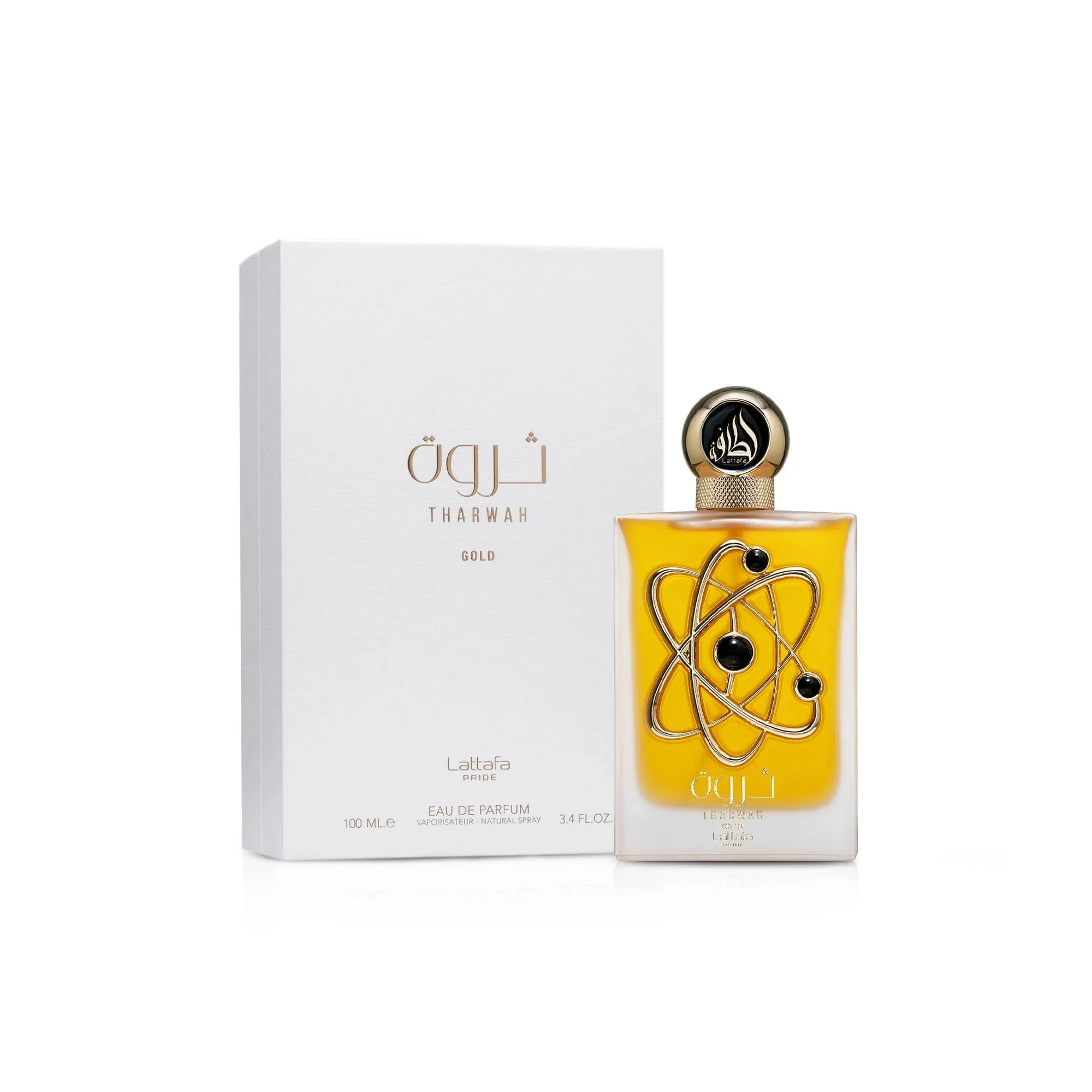 Lattafa Tharwah Gold Eau De Parfum 100ml Spray - Image 2