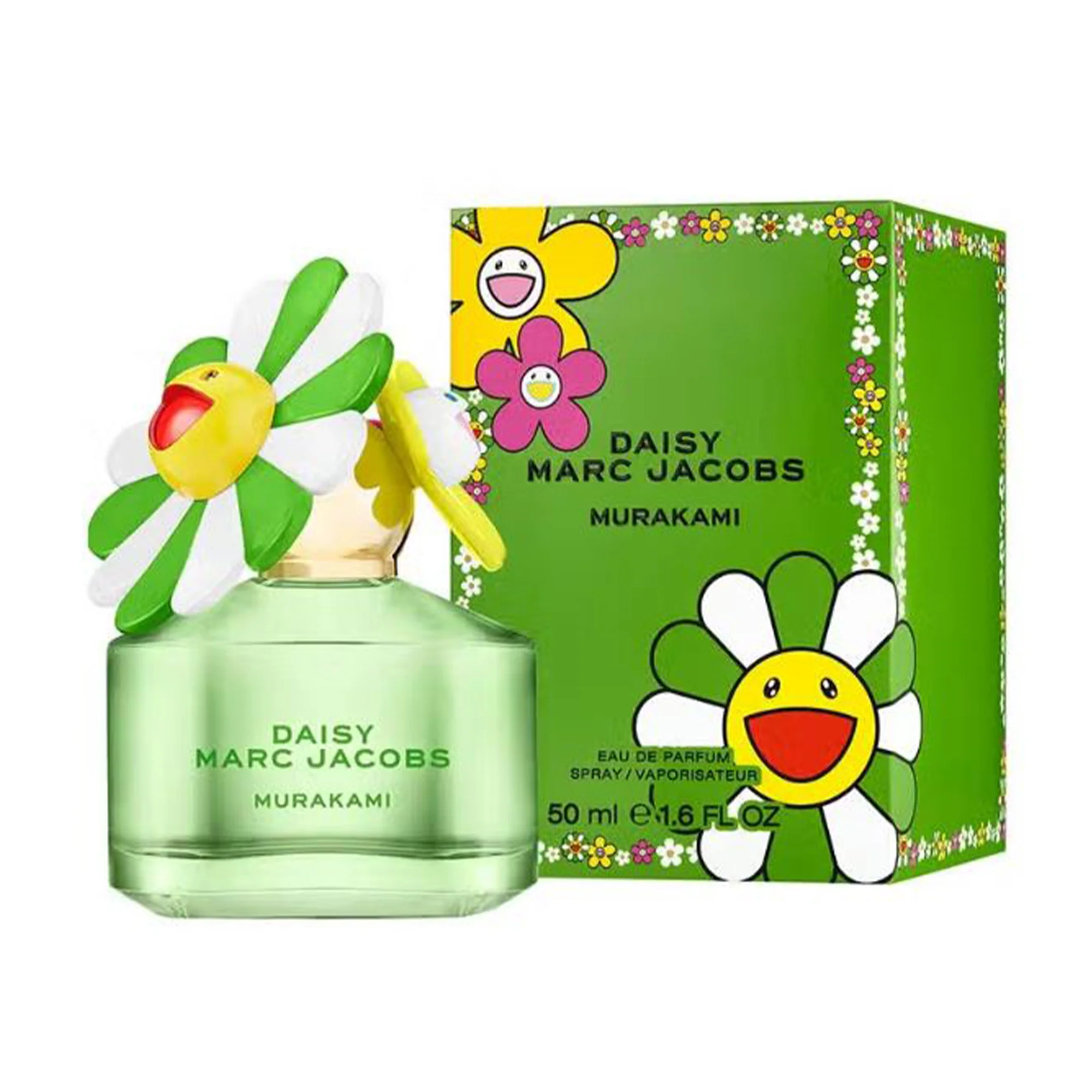 Marc Jacobs Daisy Murakami Green Eau De Parfum 50ml Spray - Image 2