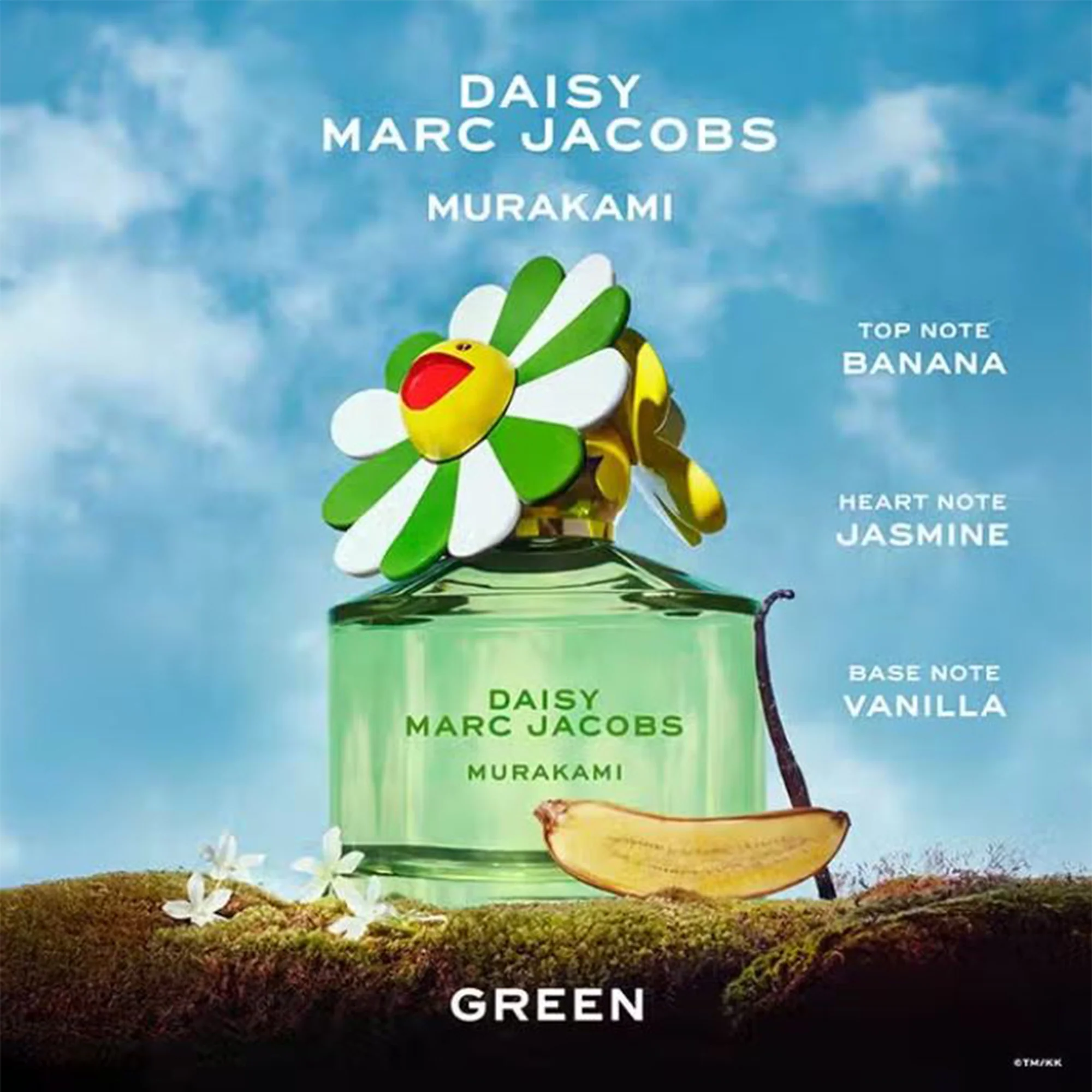 Marc Jacobs Daisy Murakami Green Eau De Parfum 50ml Spray - Image 3