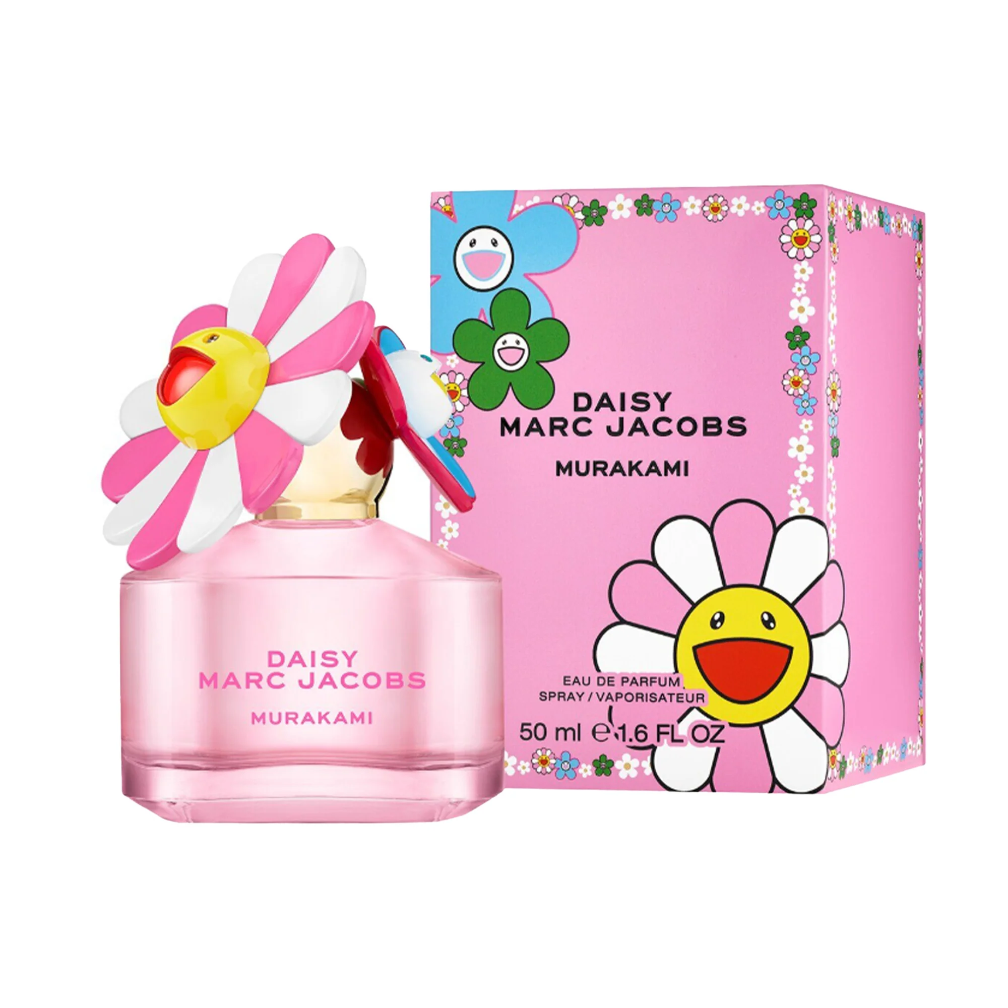 Marc Jacobs Daisy Murakami Pink Eau De Parfum 50ml Spray - Image 2