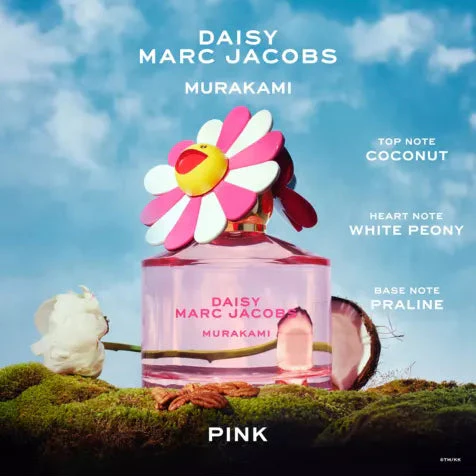 Marc Jacobs Daisy Murakami Pink Eau De Parfum 50ml Spray - Image 3