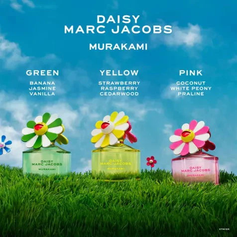 Marc Jacobs Daisy Murakami Green Eau De Parfum 50ml Spray - Image 7