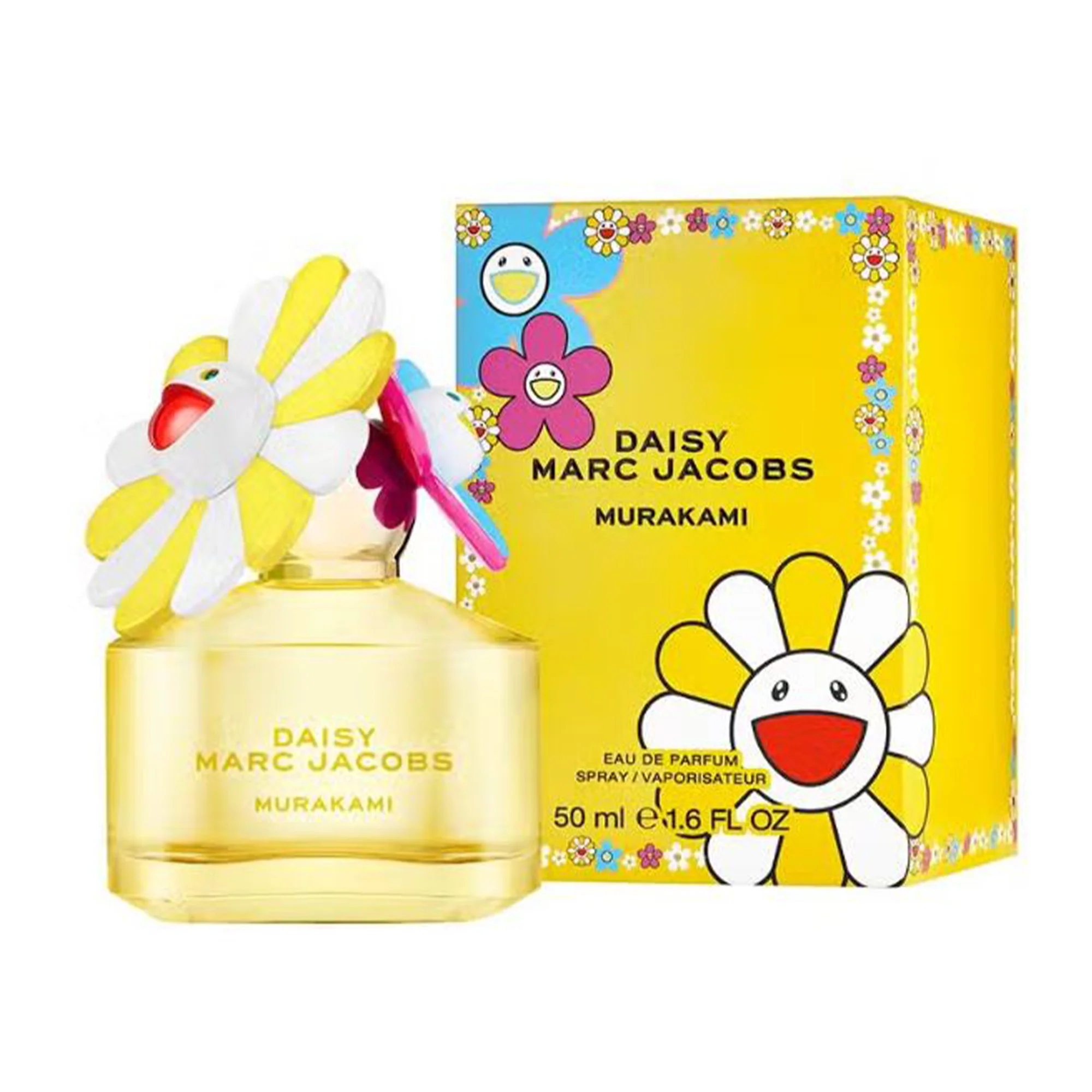 Marc Jacobs Daisy Murakami Yellow Eau De Parfum 50ml Spray - Image 2