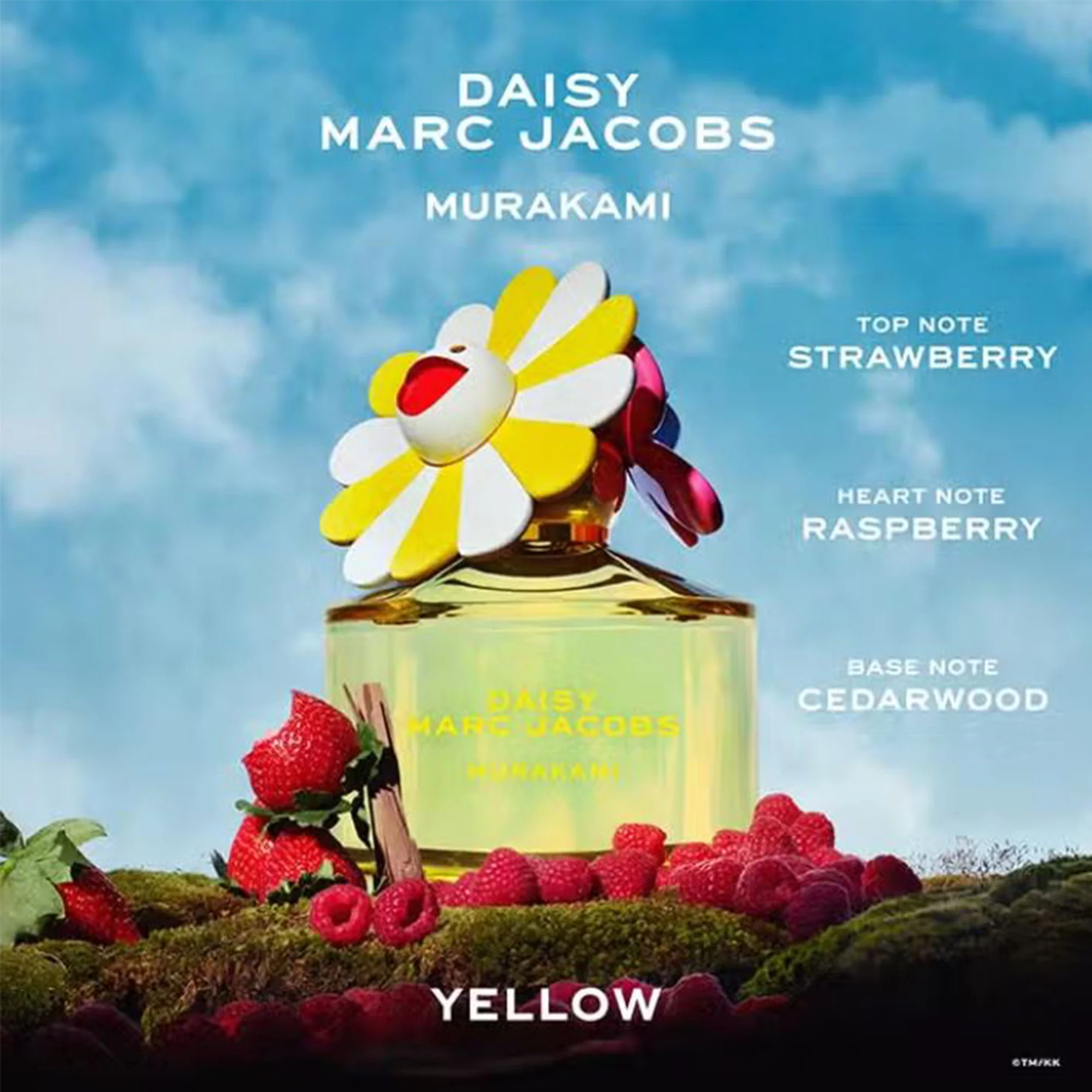 Marc Jacobs Daisy Murakami Yellow Eau De Parfum 50ml Spray - Image 3