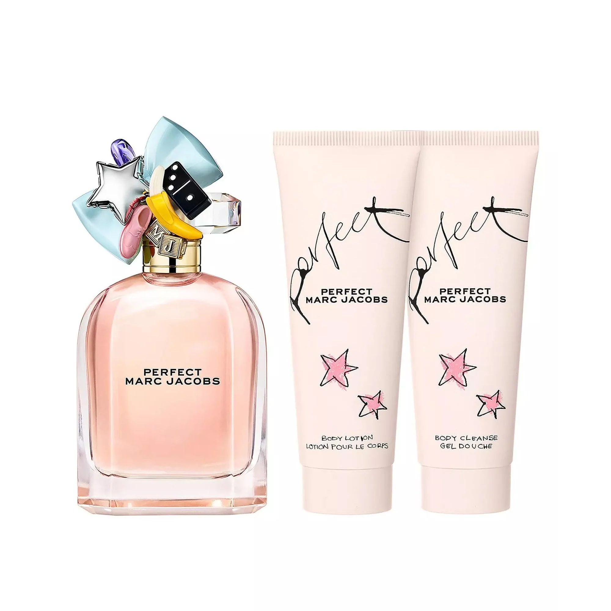 Marc Jacobs Perfect Eau De Parfum 100ml & Shower Gel 75ml & Body Lotion 75ml Gift Set - Image 3
