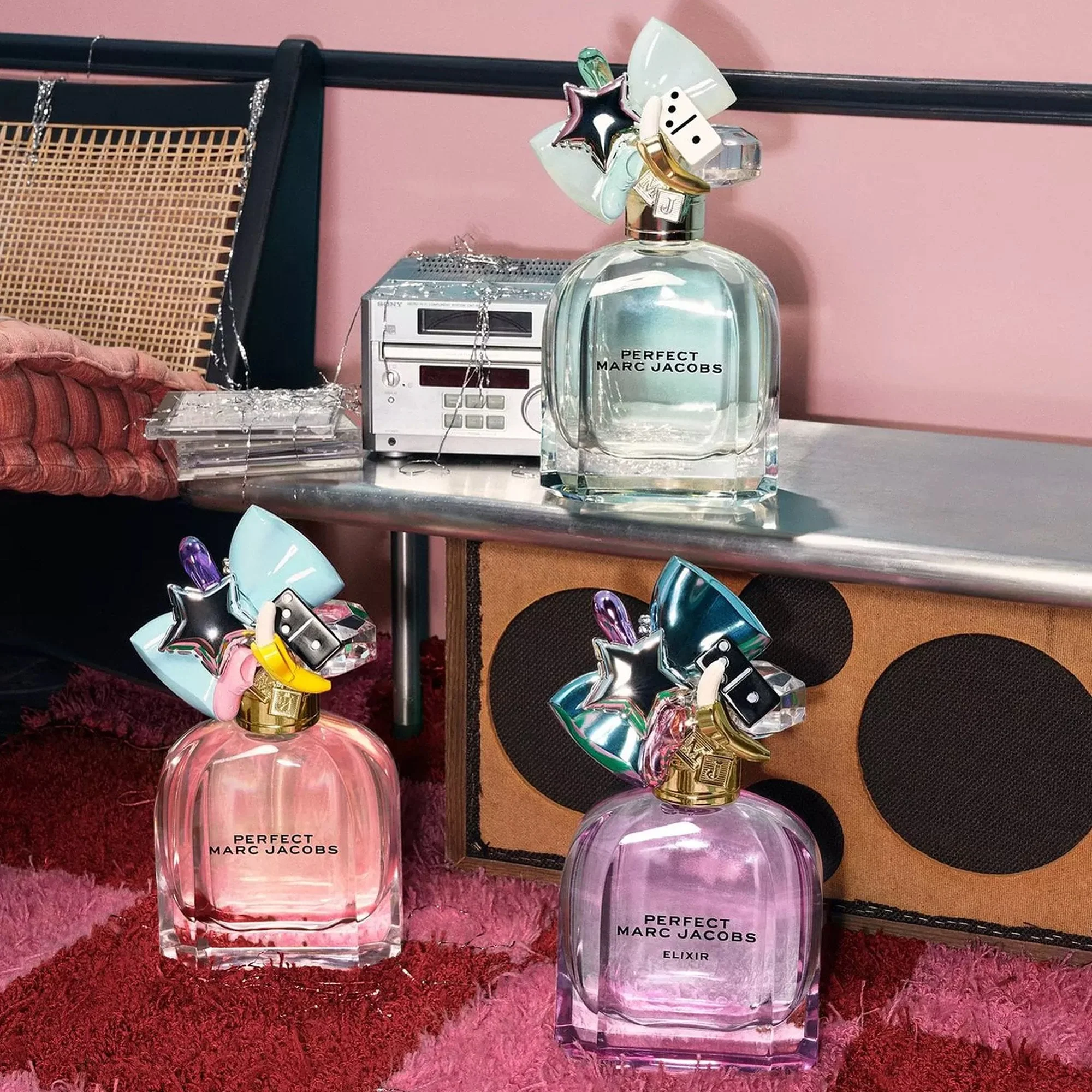 Marc Jacobs Perfect Eau De Parfum 100ml & Shower Gel 75ml & Body Lotion 75ml Gift Set - Image 5