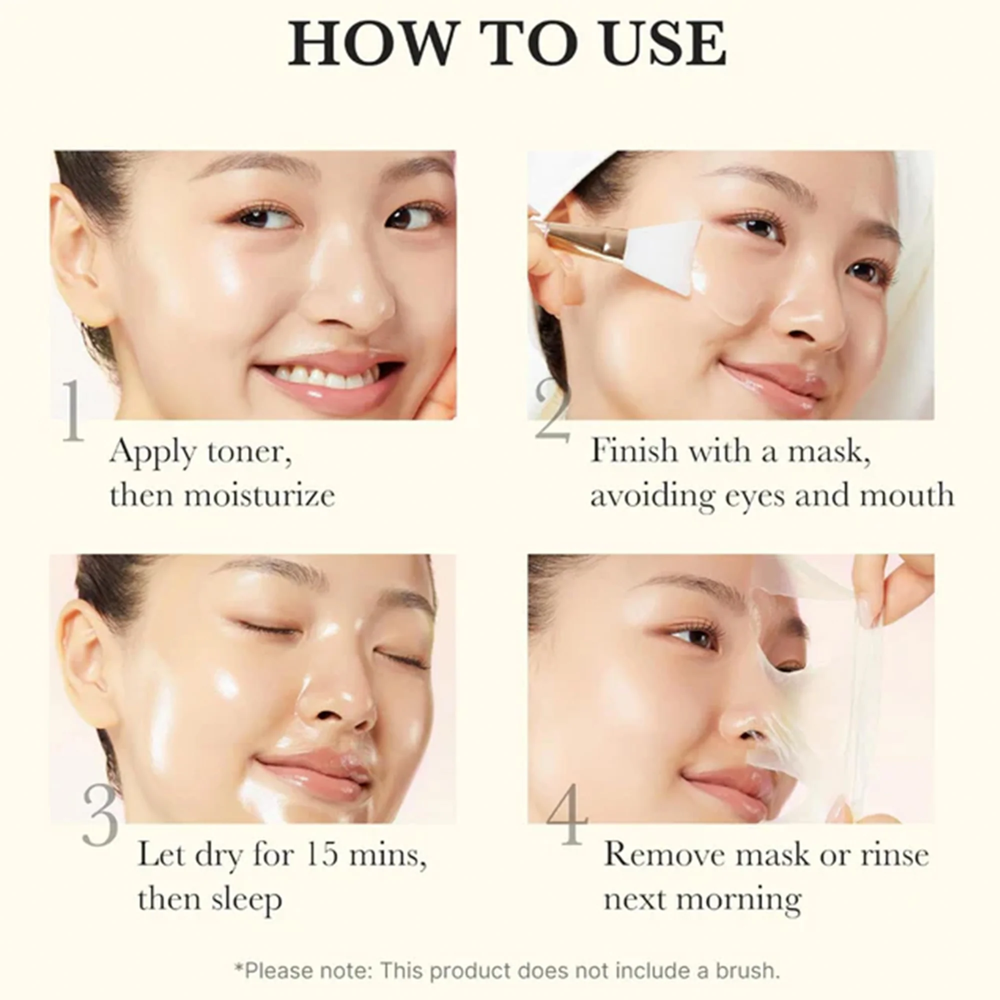 Medicube Kojic Acid Turmeric Night Wrapping Mask 75ml Tube - Image 6