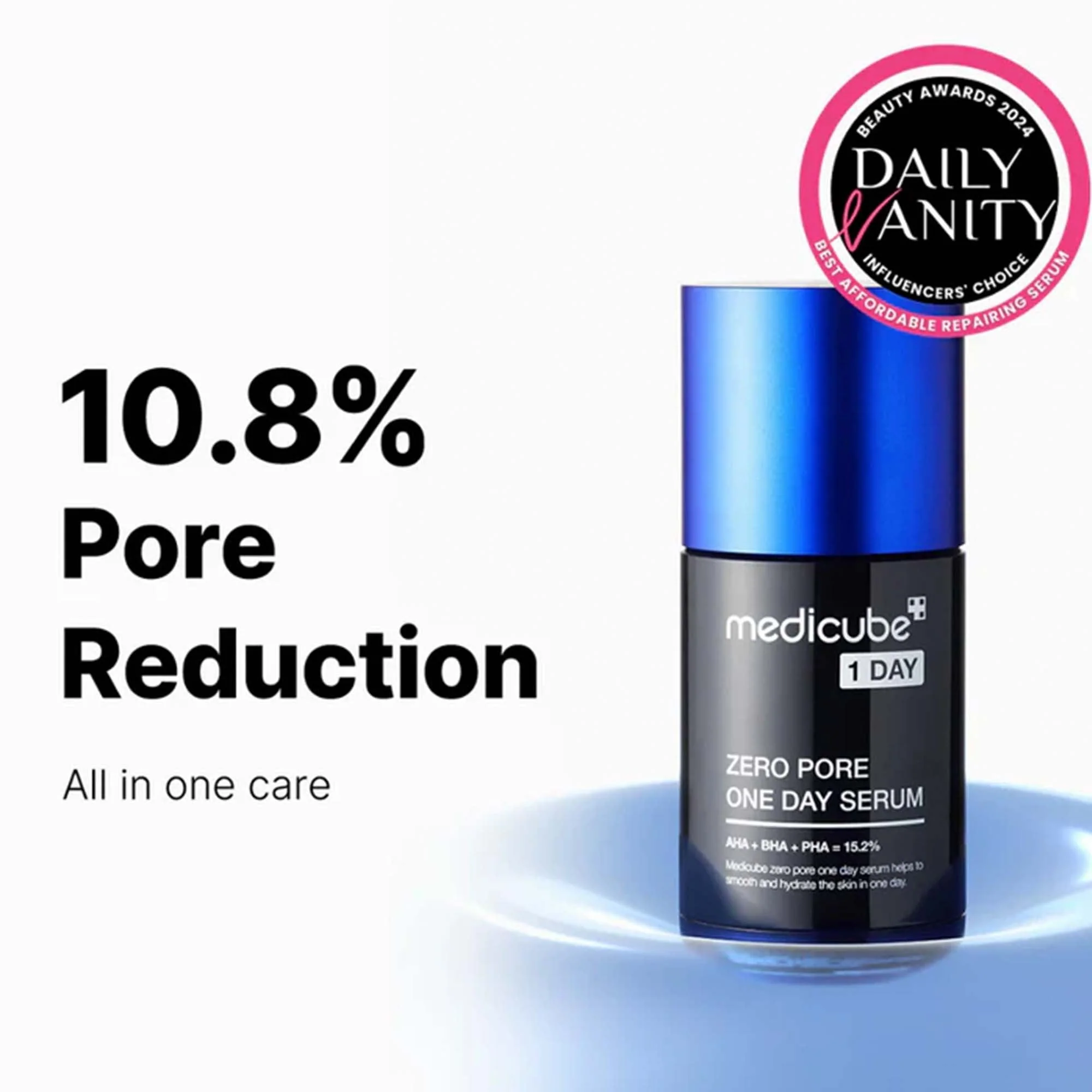 Medicube One Day Zero Pore Serum 30ml Pump - Image 3