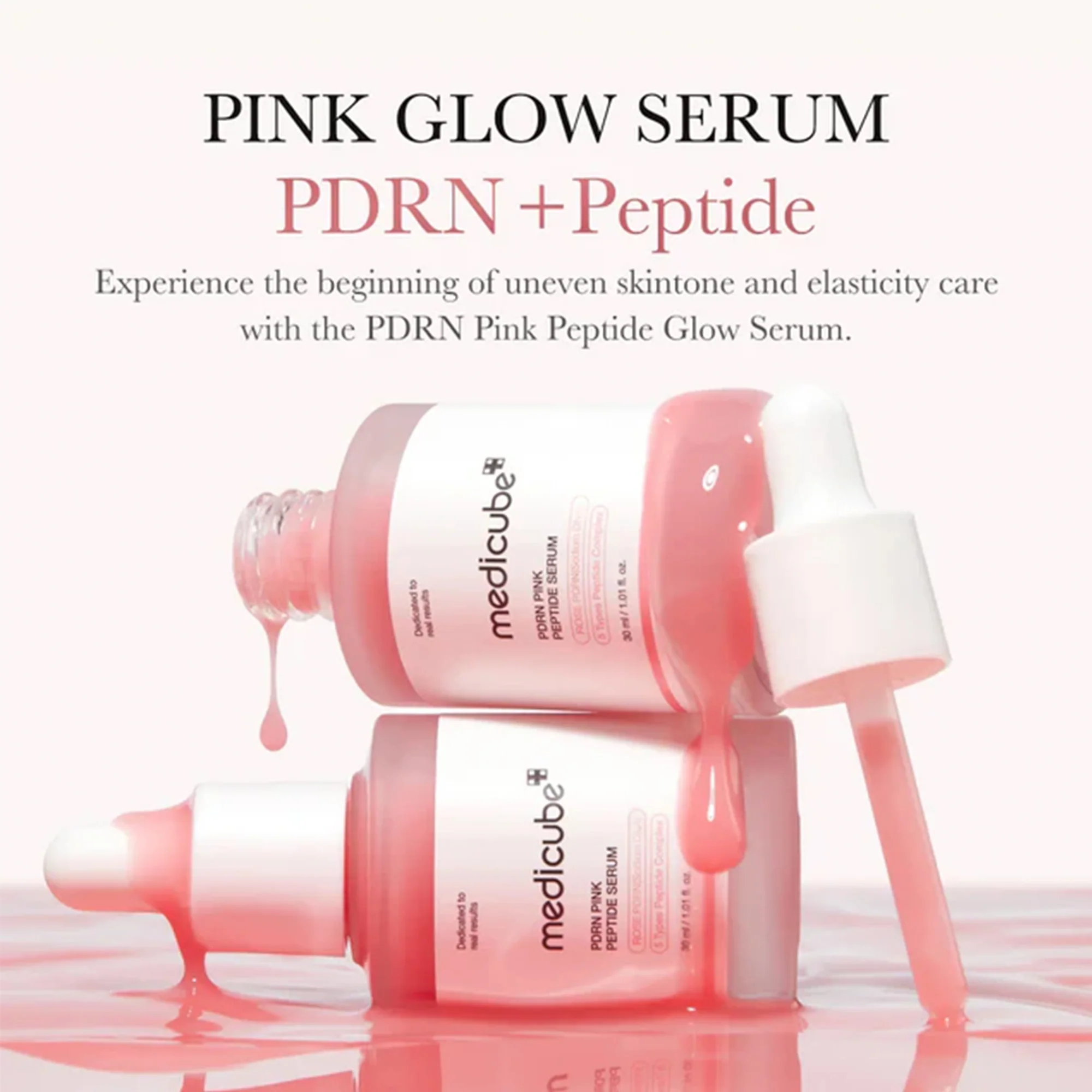 Medicube Pink Peptide Serum 30ml Pipette Bottle - Image 3