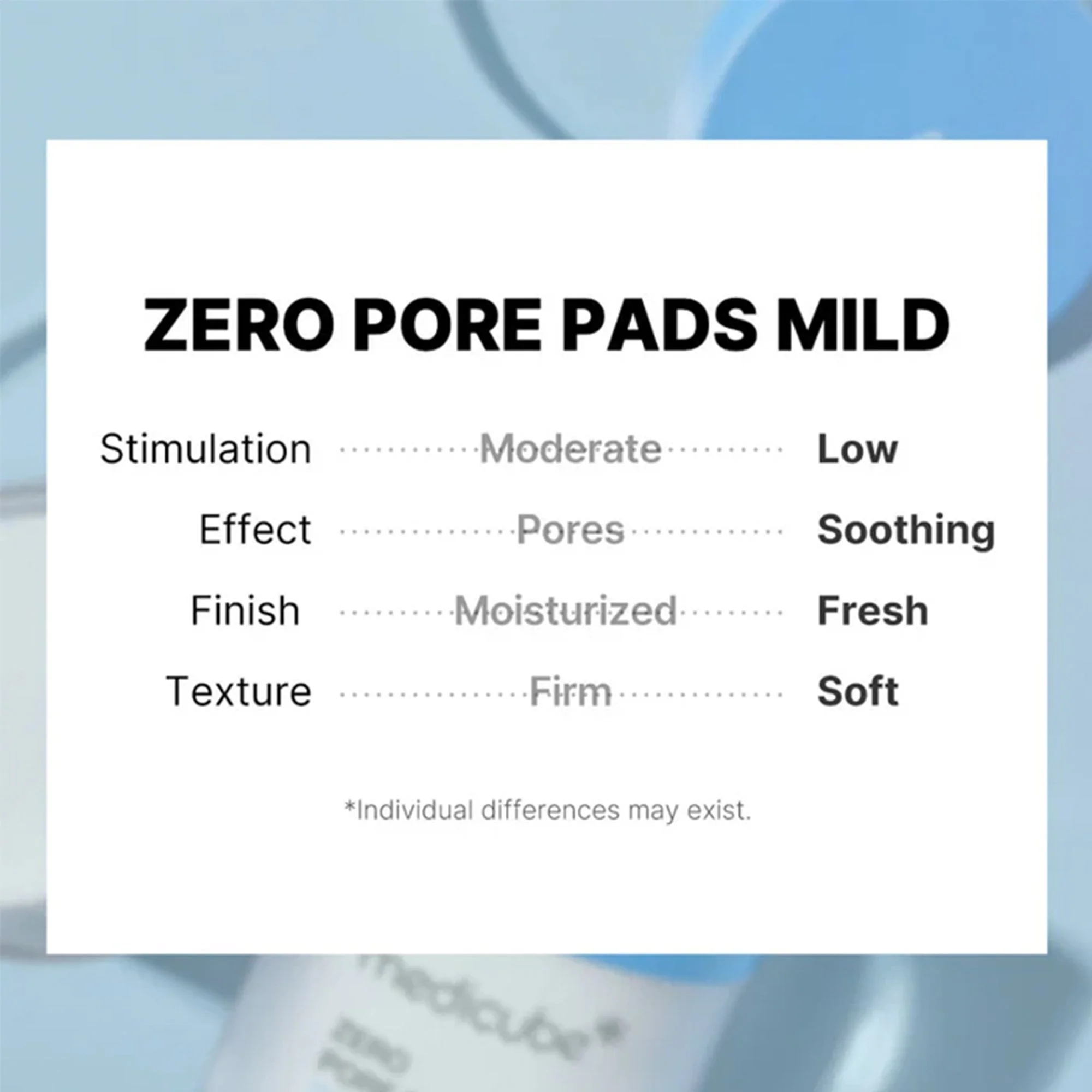 Medicube Zero Pore Mild Toner Pad 70pcs Tub - Image 5