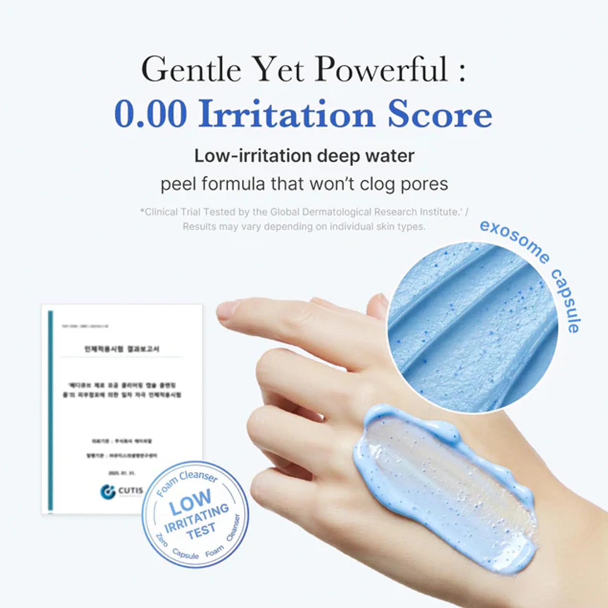 Medicube Zero Pore SA Clear Capsule Cleansing Foam 120ml Tube - Image 7