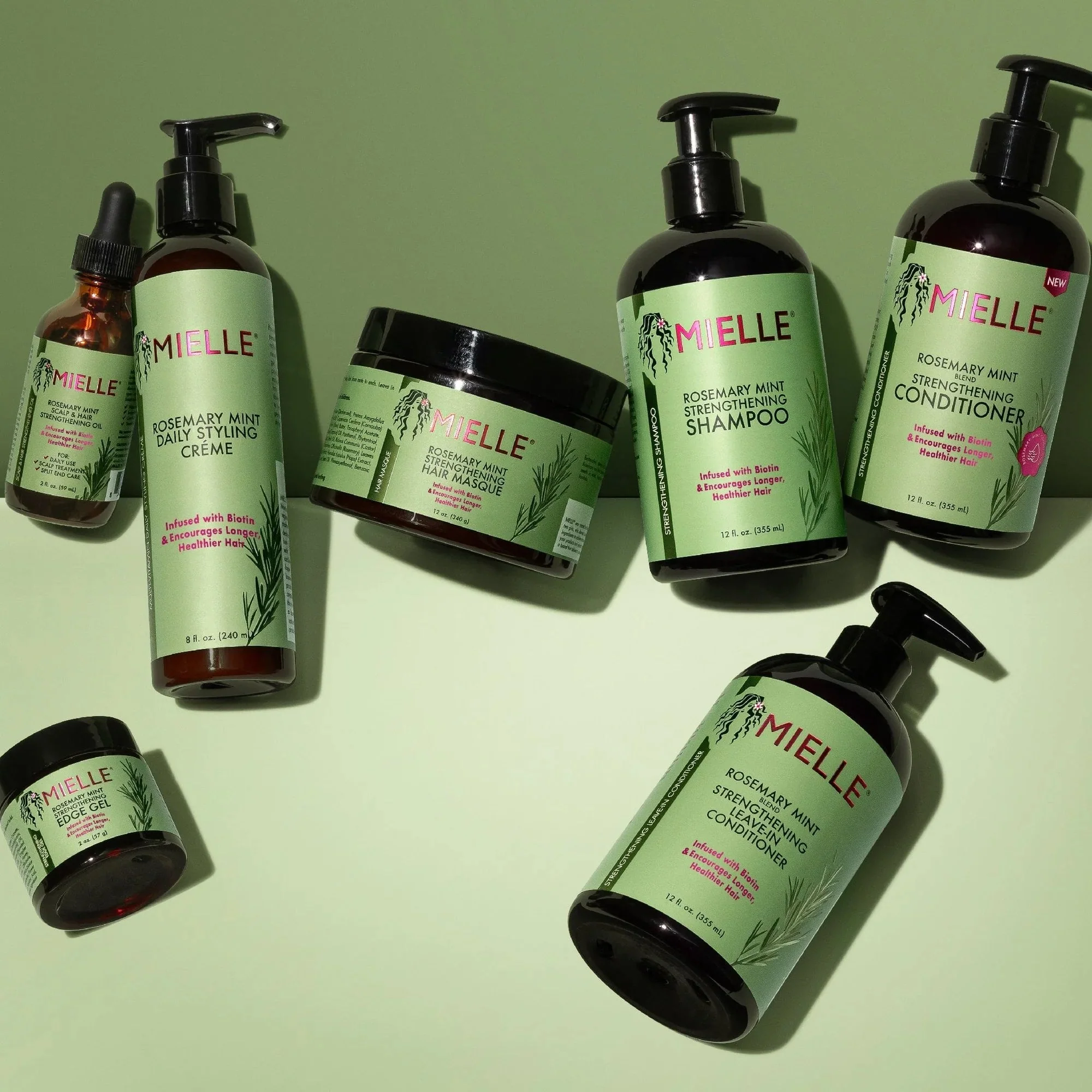 Mielle Rosemary Mint Daily Styling Cream 240ml Bottle - Image 2