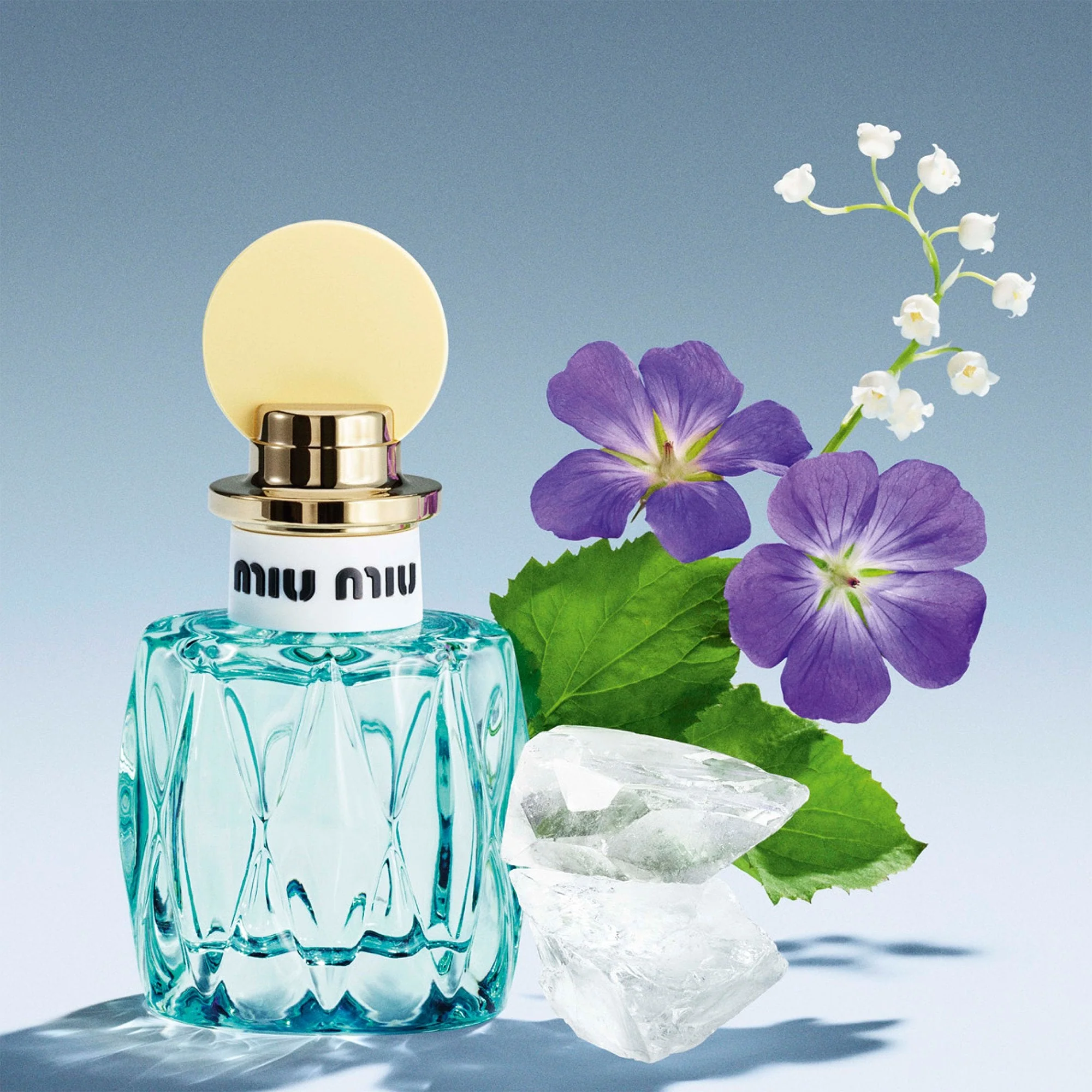 MiuMiu L'eau Bleue Eau De Parfum 100ml Spray - Image 3